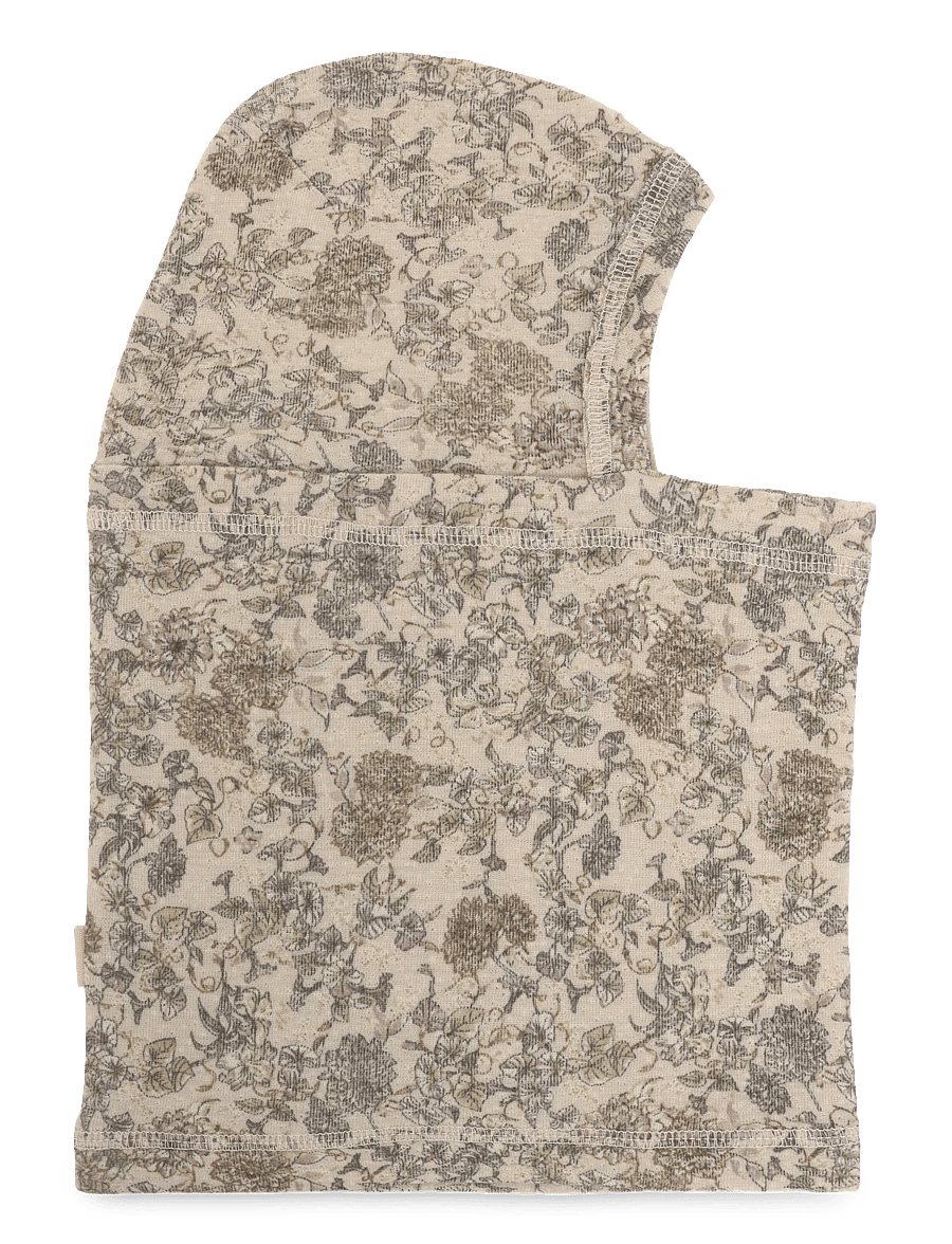 Wheat - Baselayer Balaclava Ibben - kerrastopaidat - grey winter flowers - 0