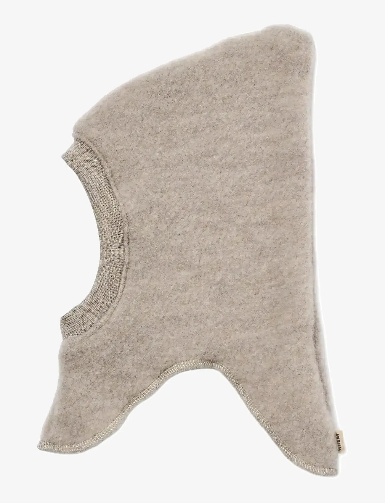 Wheat - Wool Fleece Balaclava Eli - vinteraccessoarer - khaki melange - 0