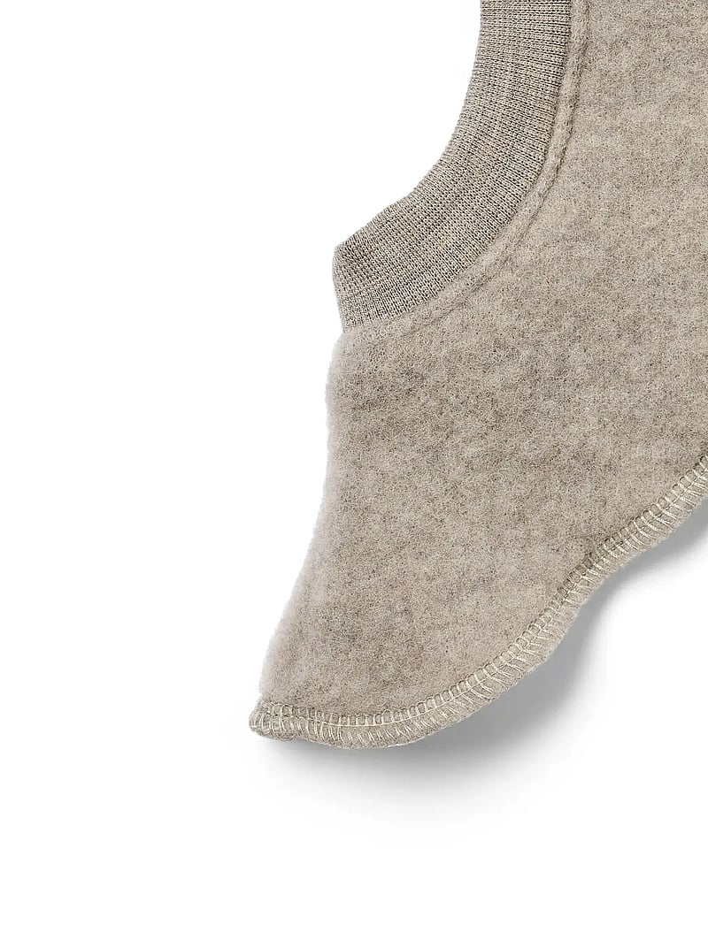 Wheat - Wool Fleece Balaclava Eli - vinteraccessoarer - khaki melange - 2