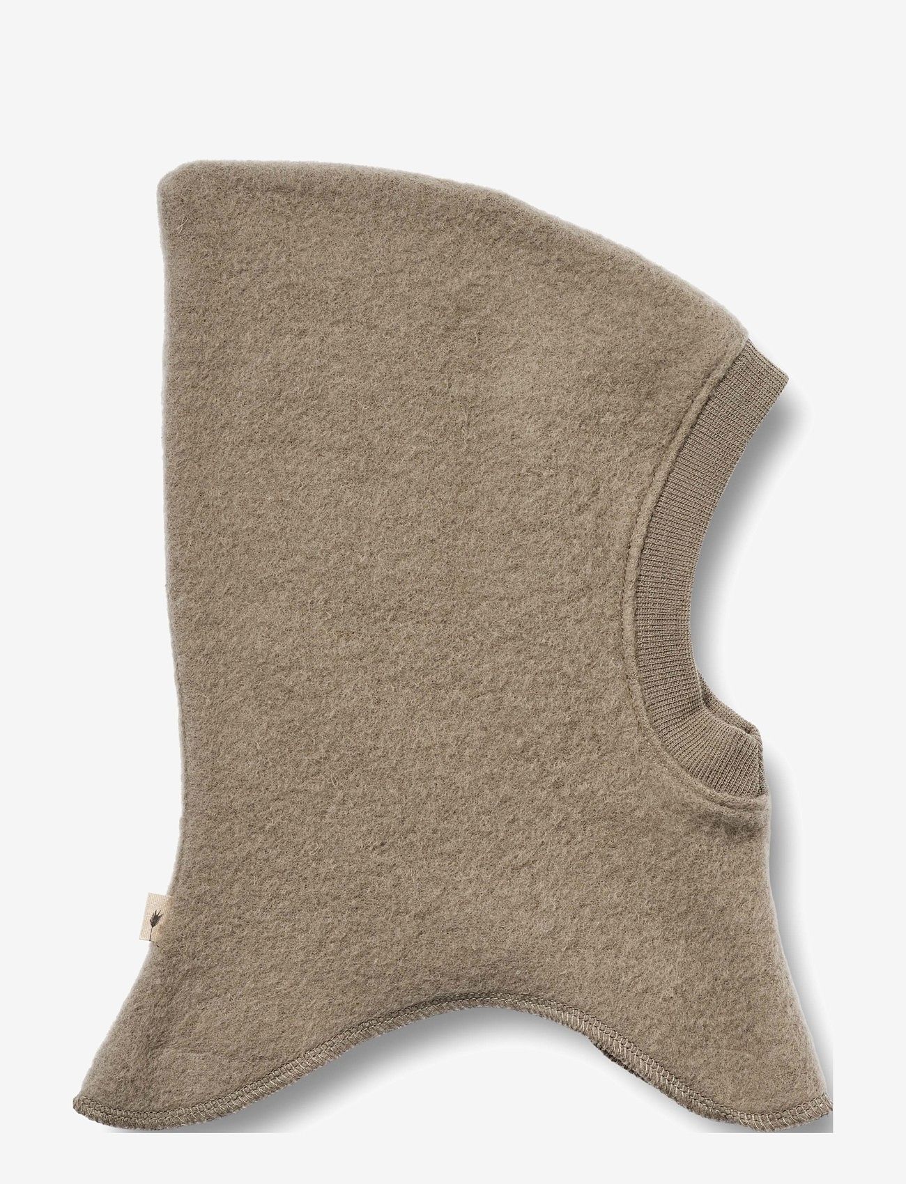 Wheat - Wool Fleece Balaclave - grey stone - 0