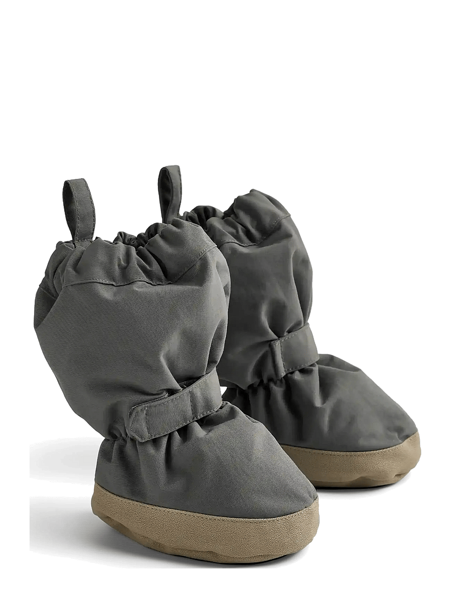 Wheat - Outerwear Booties - beebipapud - dark charcoal - 0
