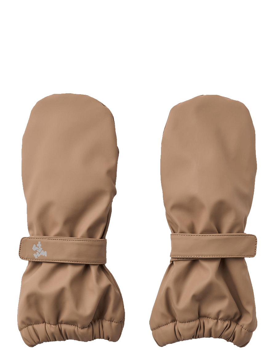 Wheat - Rain Mittens Rily - vihmakindad - hazel - 0