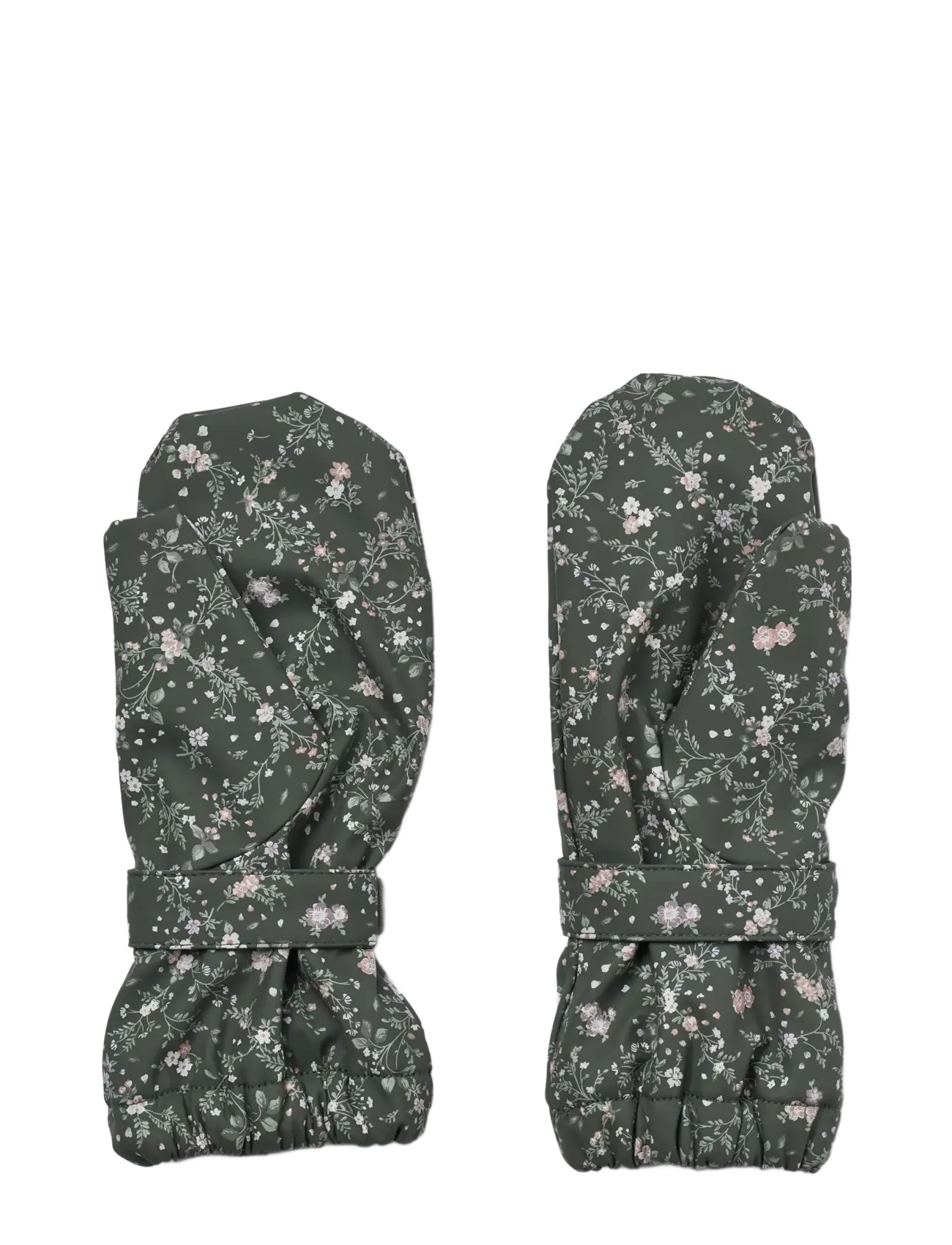 Wheat - Rain Mittens Rily - handschoenen - forest lake checked flowers - 1