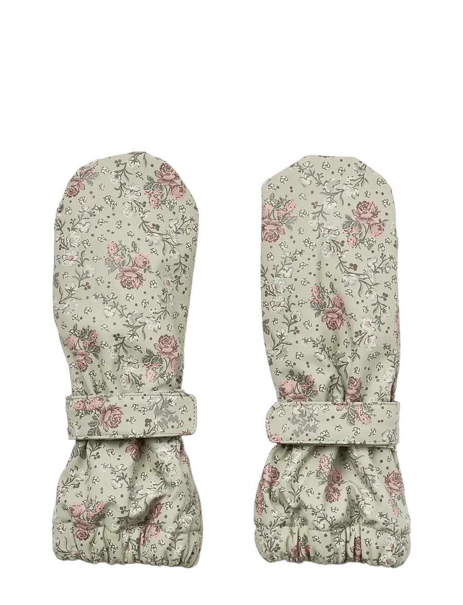 Wheat - Rain Mittens Rily - vihmakindad - slightly green flowers - 1