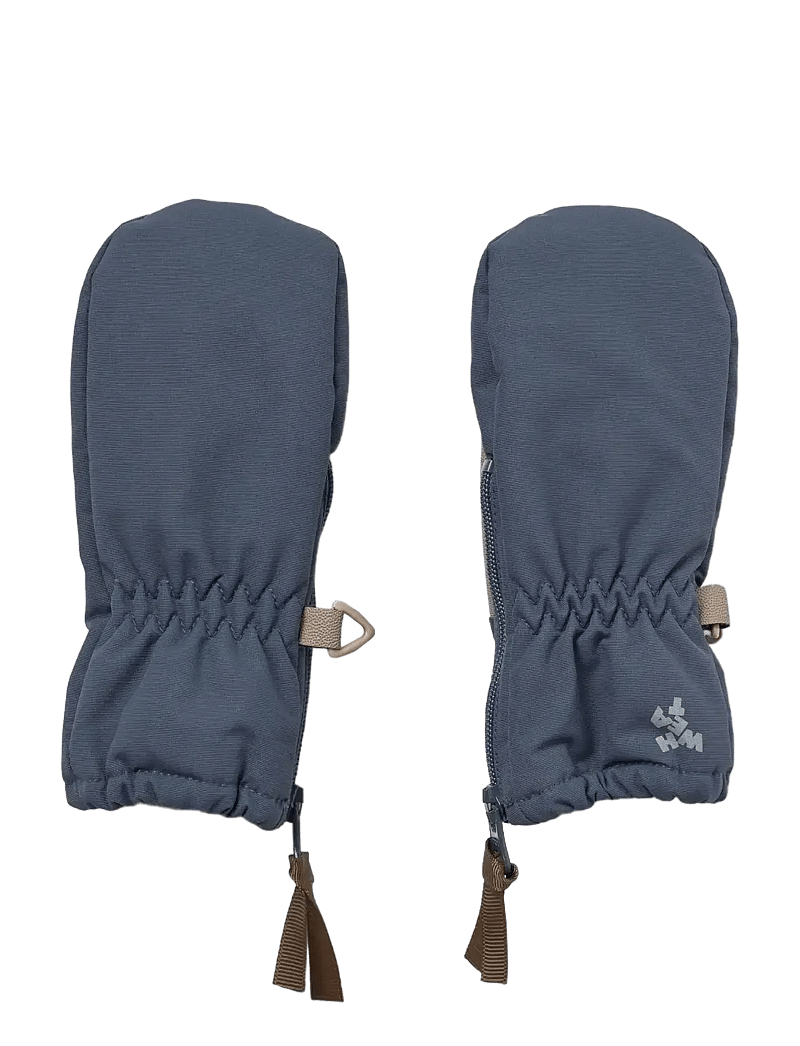 Wheat - Technical Mittens Zipper - beebikindad - greyblue - 0