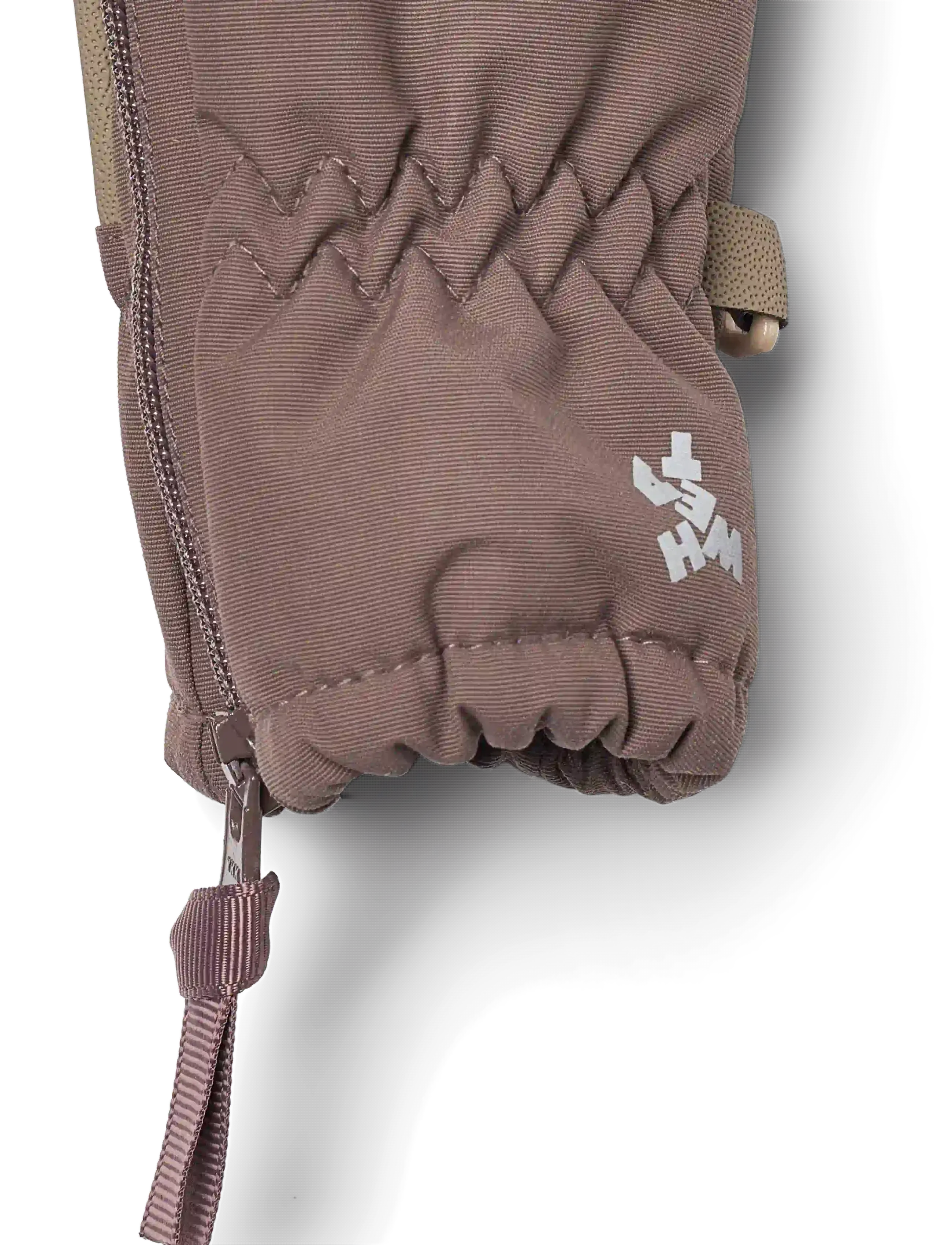 Wheat - Technical Mittens Zipper - babyvantar - plum truffle - 2