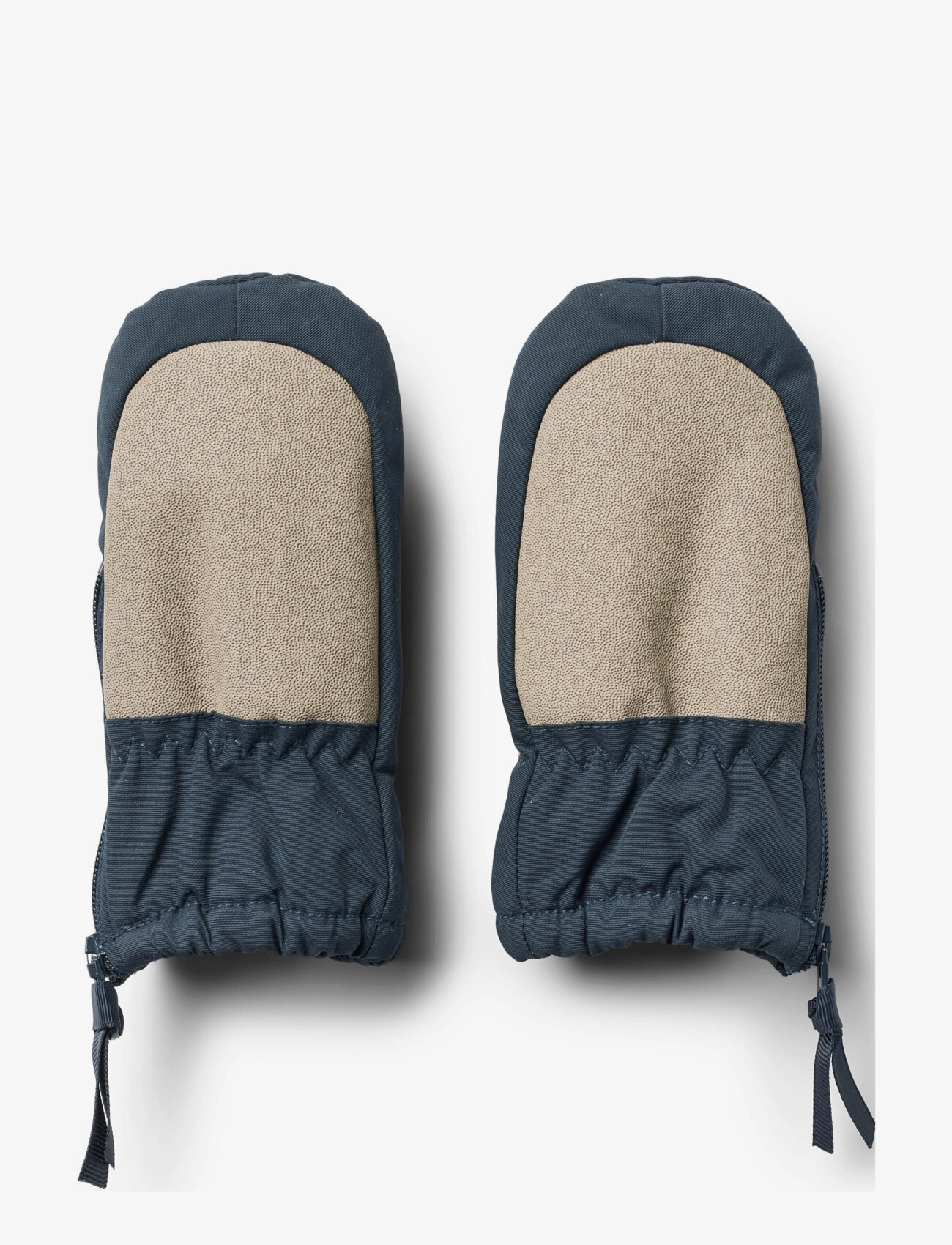 Wheat - Mittens Zipper Tech - dark blue - 1