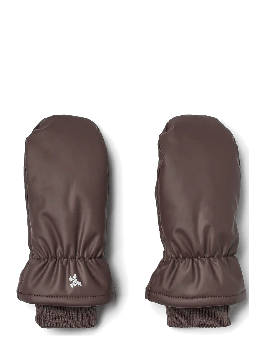 Wheat - Winter Mittens Stormy - kindad - chocolate plum - 0