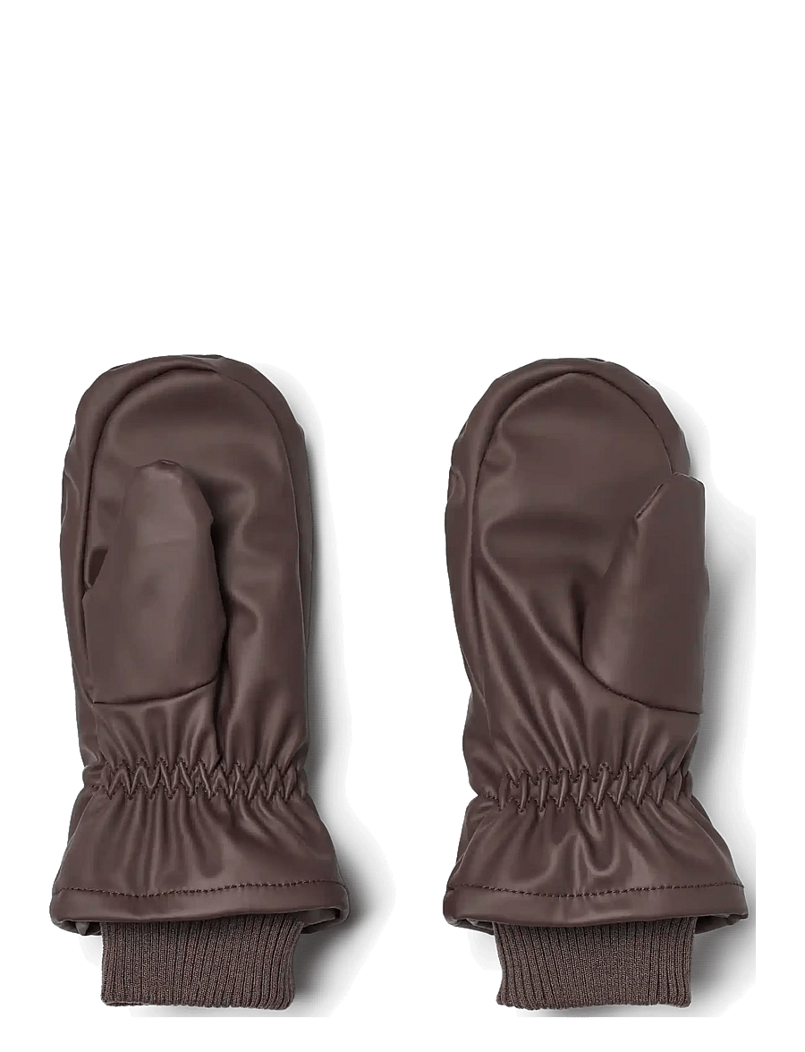 Wheat - Winter Mittens Stormy - kindad - chocolate plum - 1