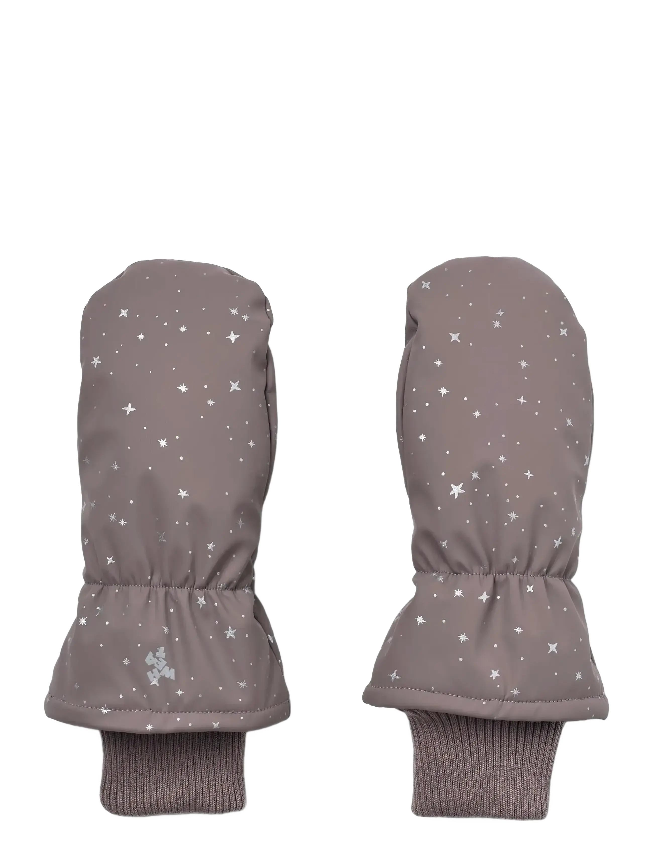 Winter Mittens Stormy - PURPLE STONE STARS