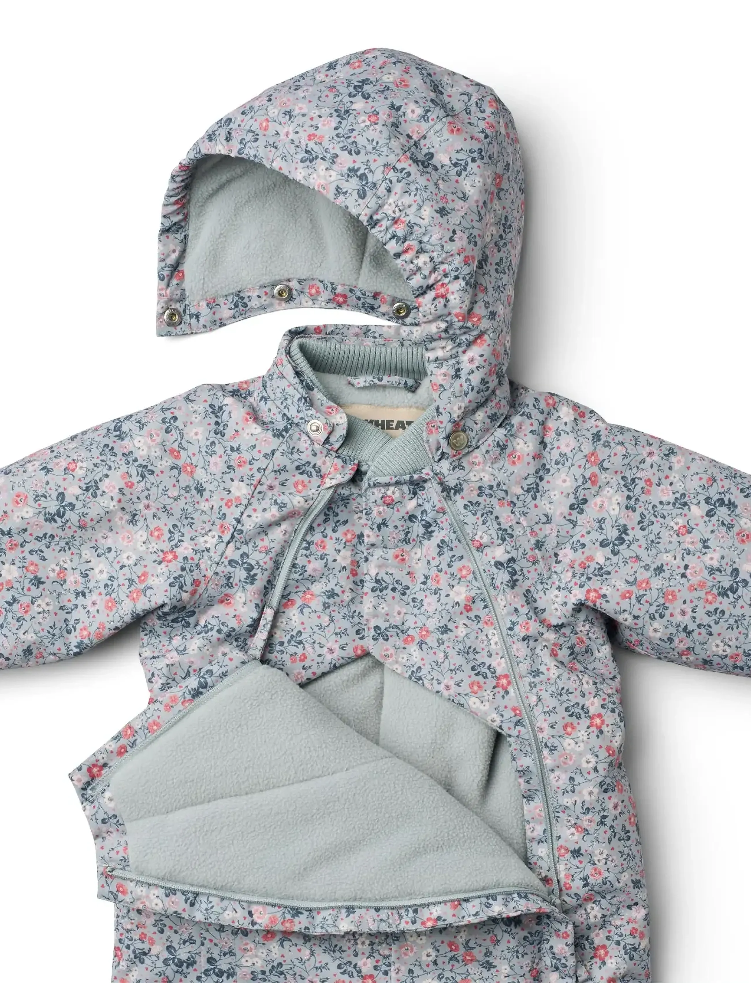 Wheat - Snowsuit Adi - overalls - soft rain flowers - 2