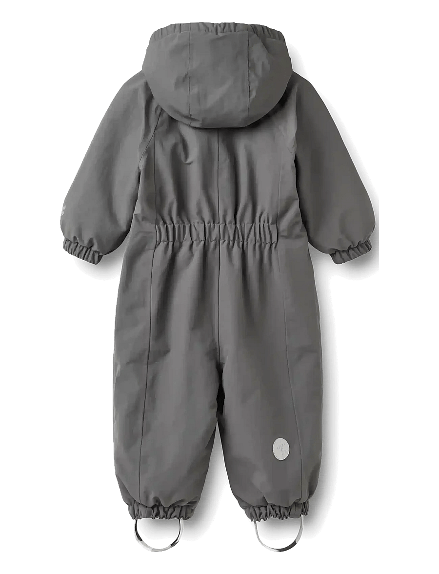 Wheat - Snowsuit Adi - vinteroveraller - dark charcoal - 1