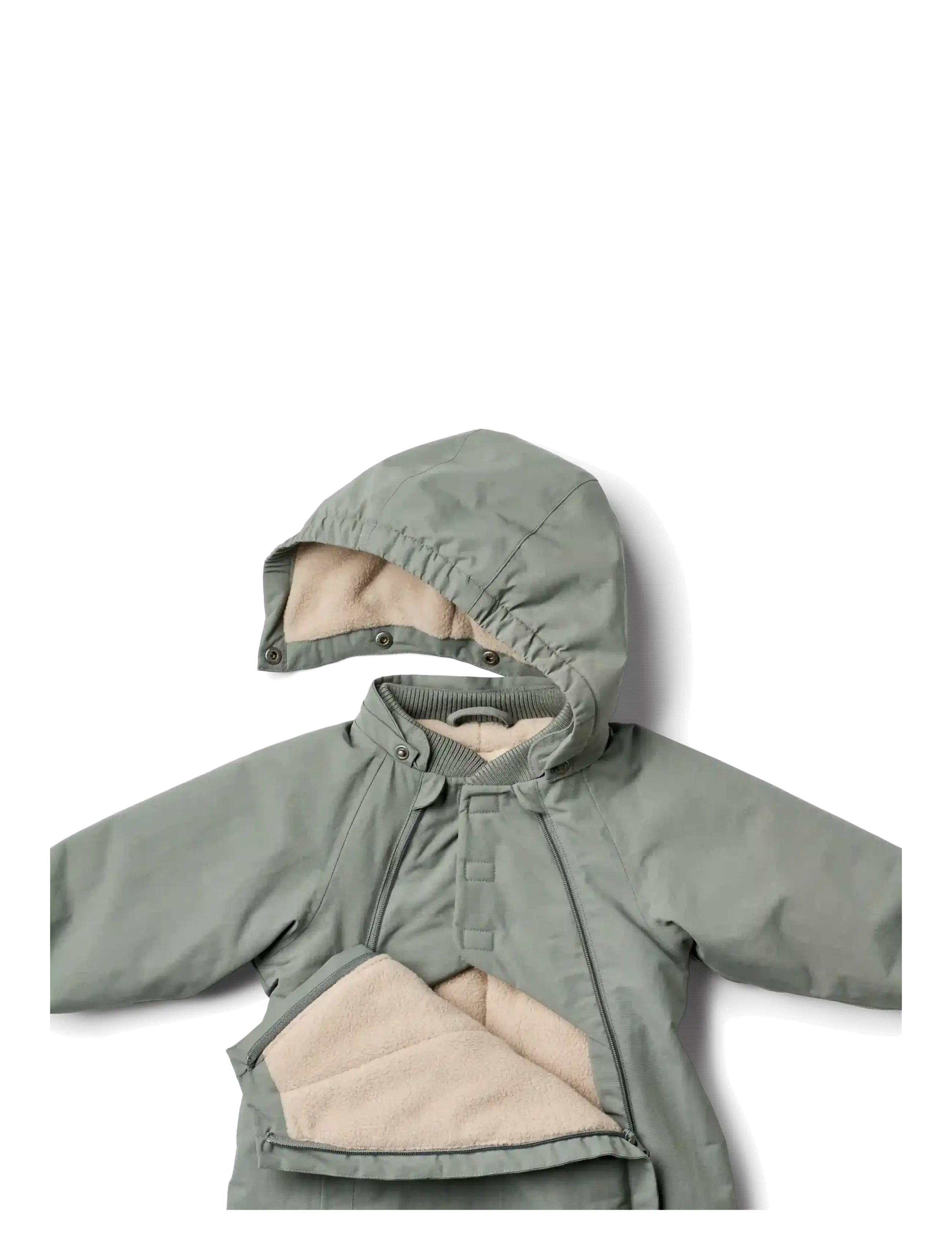 Wheat - Snowsuit Adi - vinteroveraller - thunder sky - 2