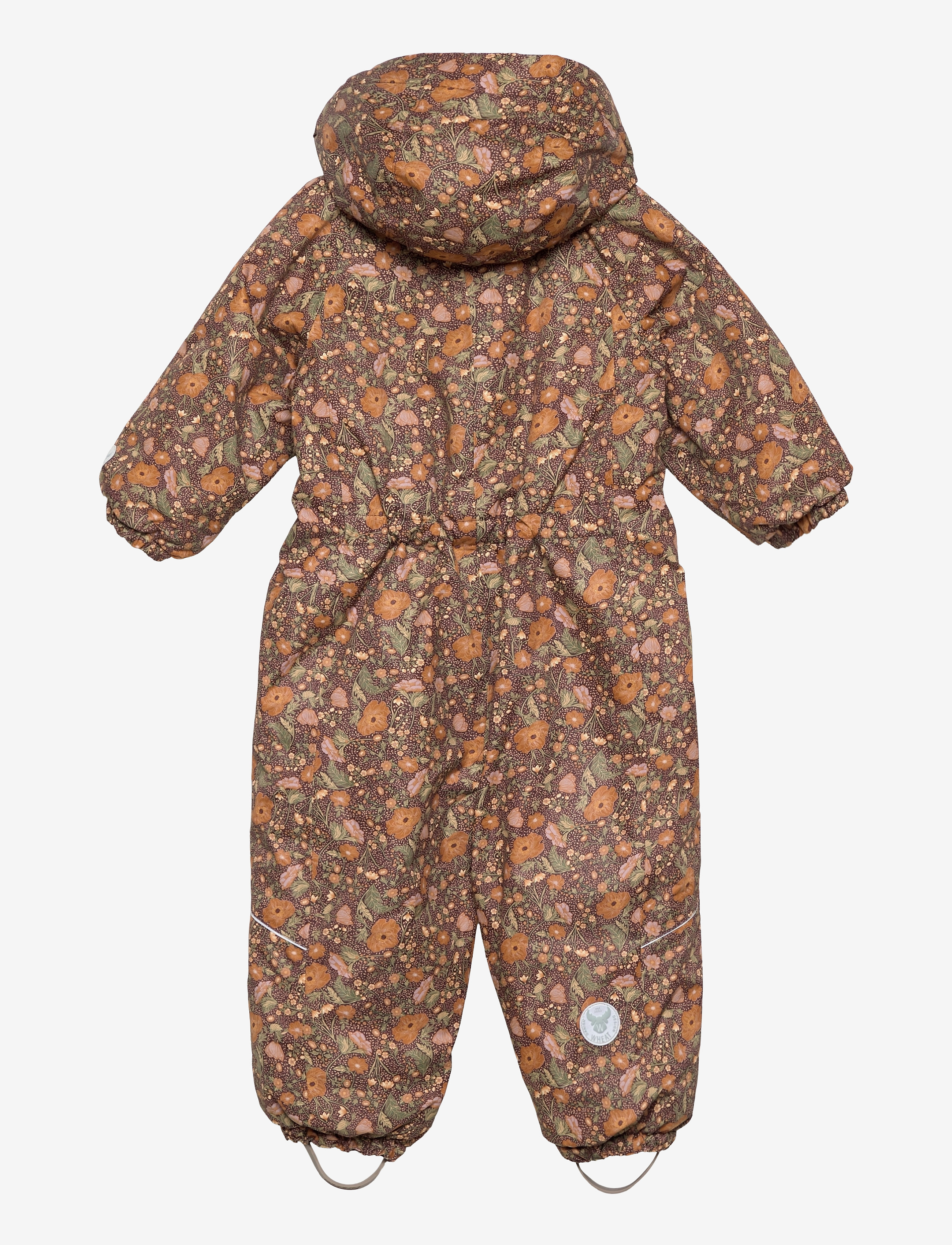 Wheat - Snowsuit Adi Tech - maroon flowers - 1