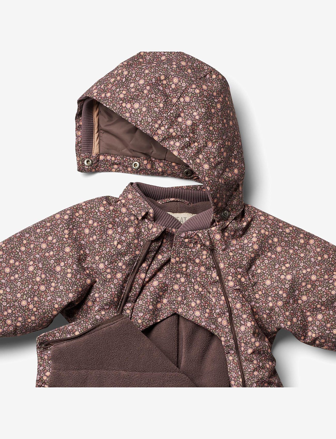 Wheat - Snowsuit Adi Tech - eggplant buttercups - 3