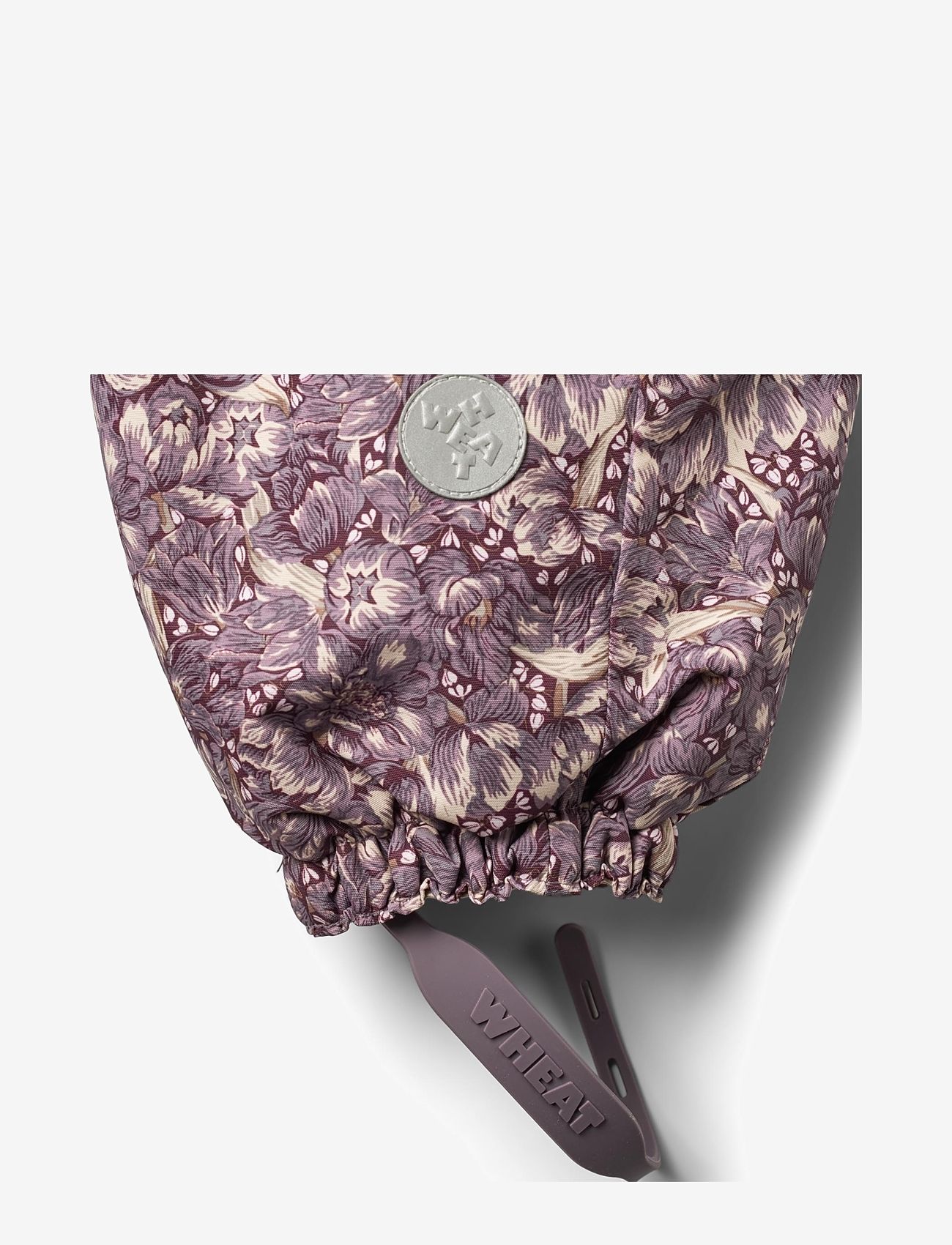 Wheat - Snowsuit Adi Tech - schneeanzug - purple tulips - 4