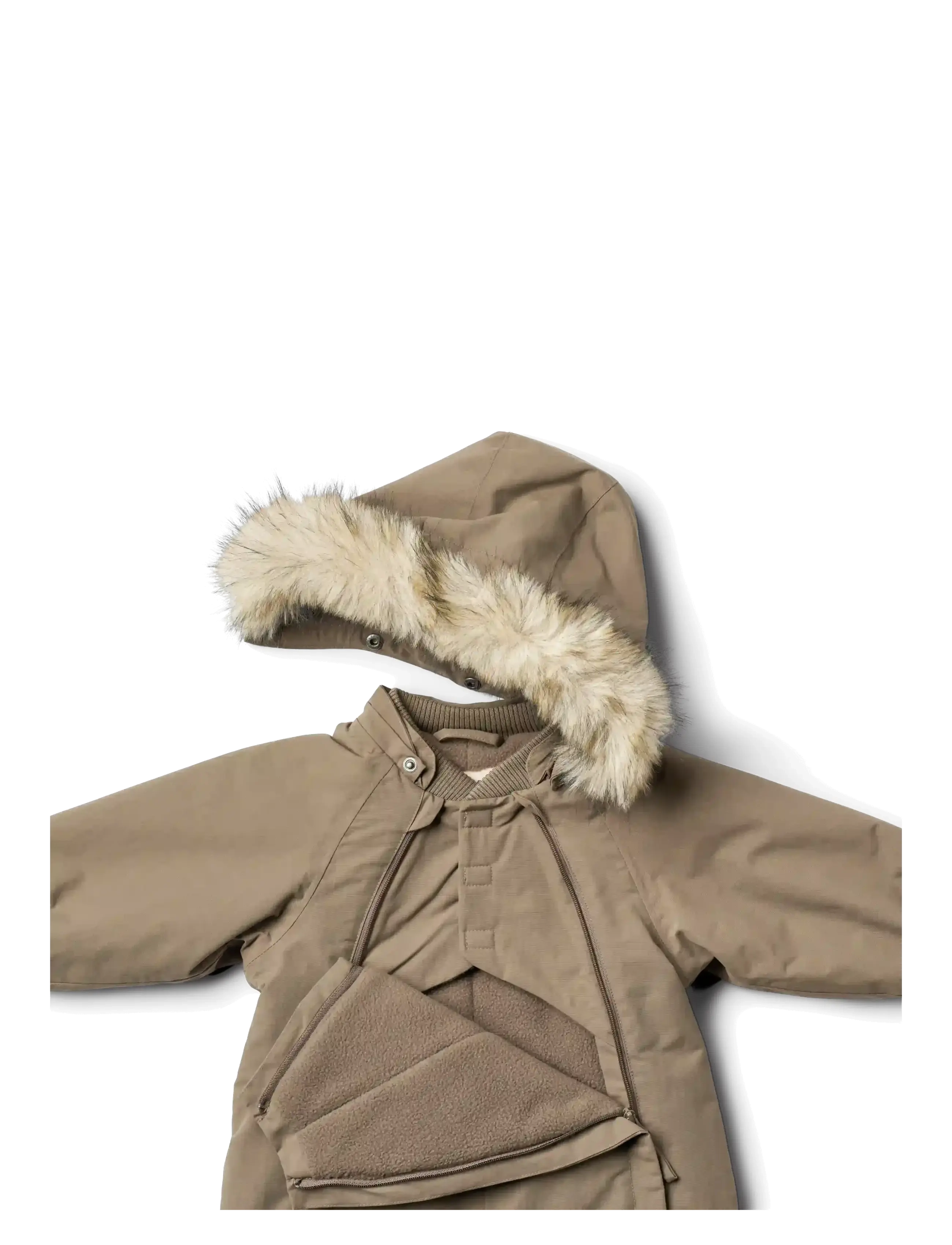 Wheat - Snowsuit Nickie - snowsuit - dry wood - 2