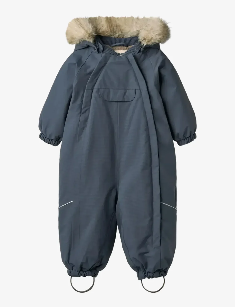 Wheat - Snowsuit Nickie - shop efter alder - greyblue - 0