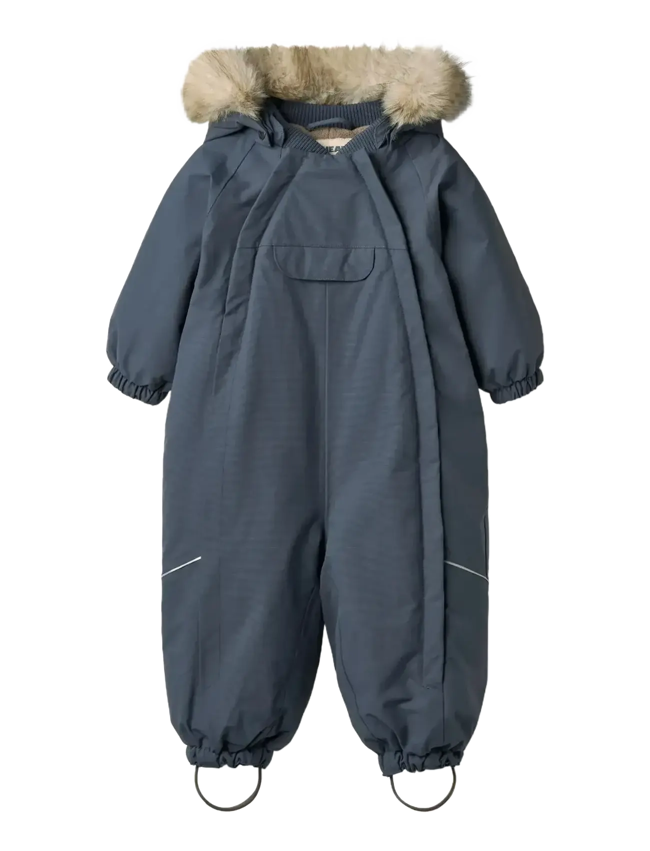 Wheat Snowsuit Nickie - Kombinesoonid - GREYBLUE / navy