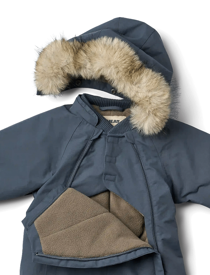 Wheat - Snowsuit Nickie - snowsuit - greyblue - 3