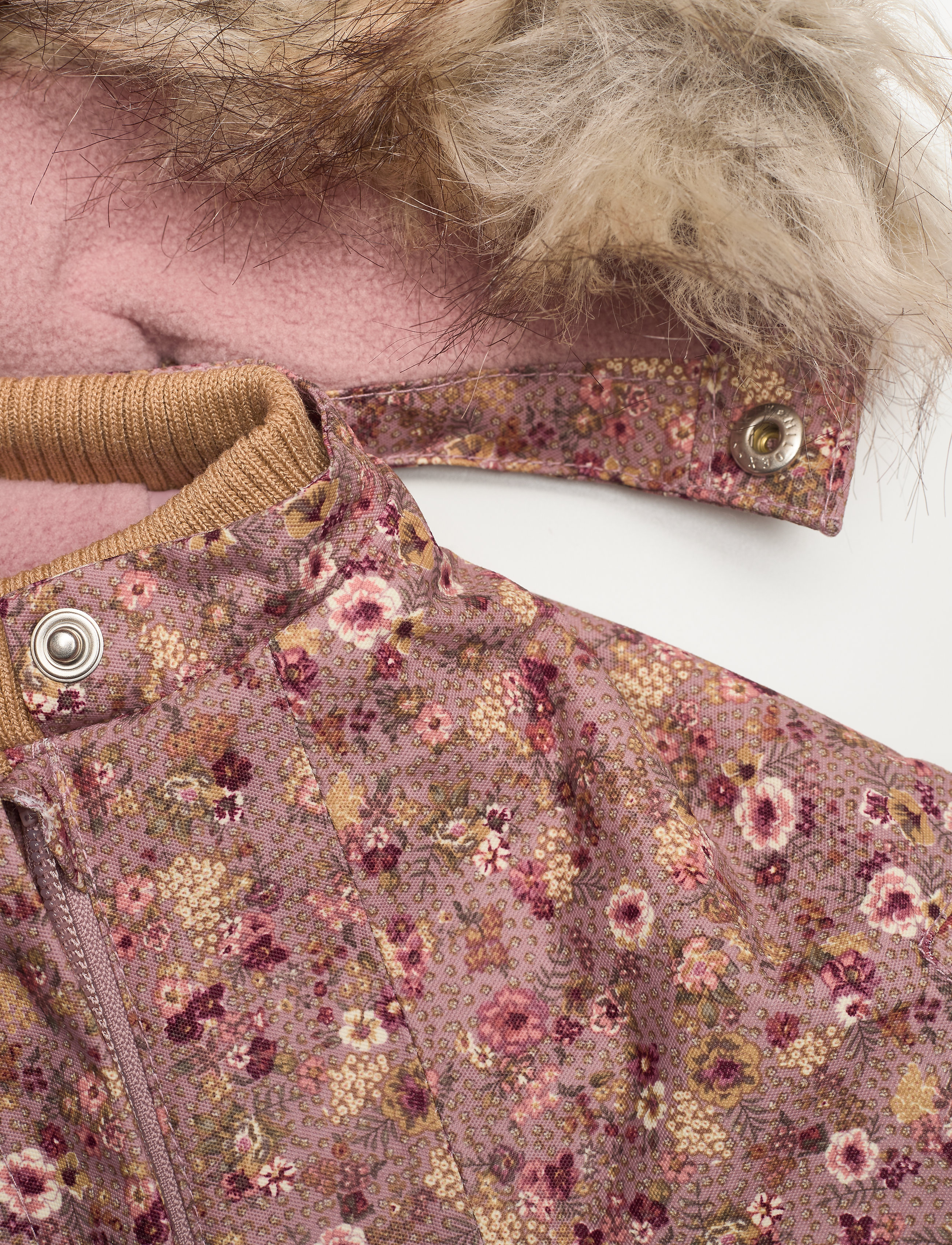 Wheat - Snowsuit Nickie Tech - snow flowers - 3