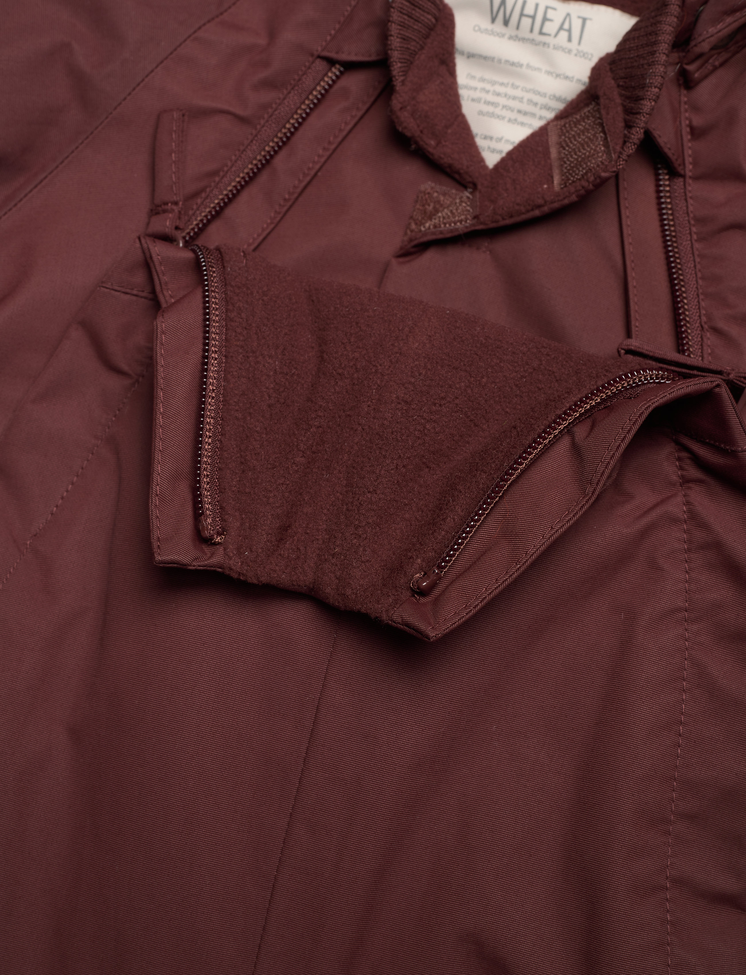 Wheat - Snowsuit Nickie Tech - maroon - 2