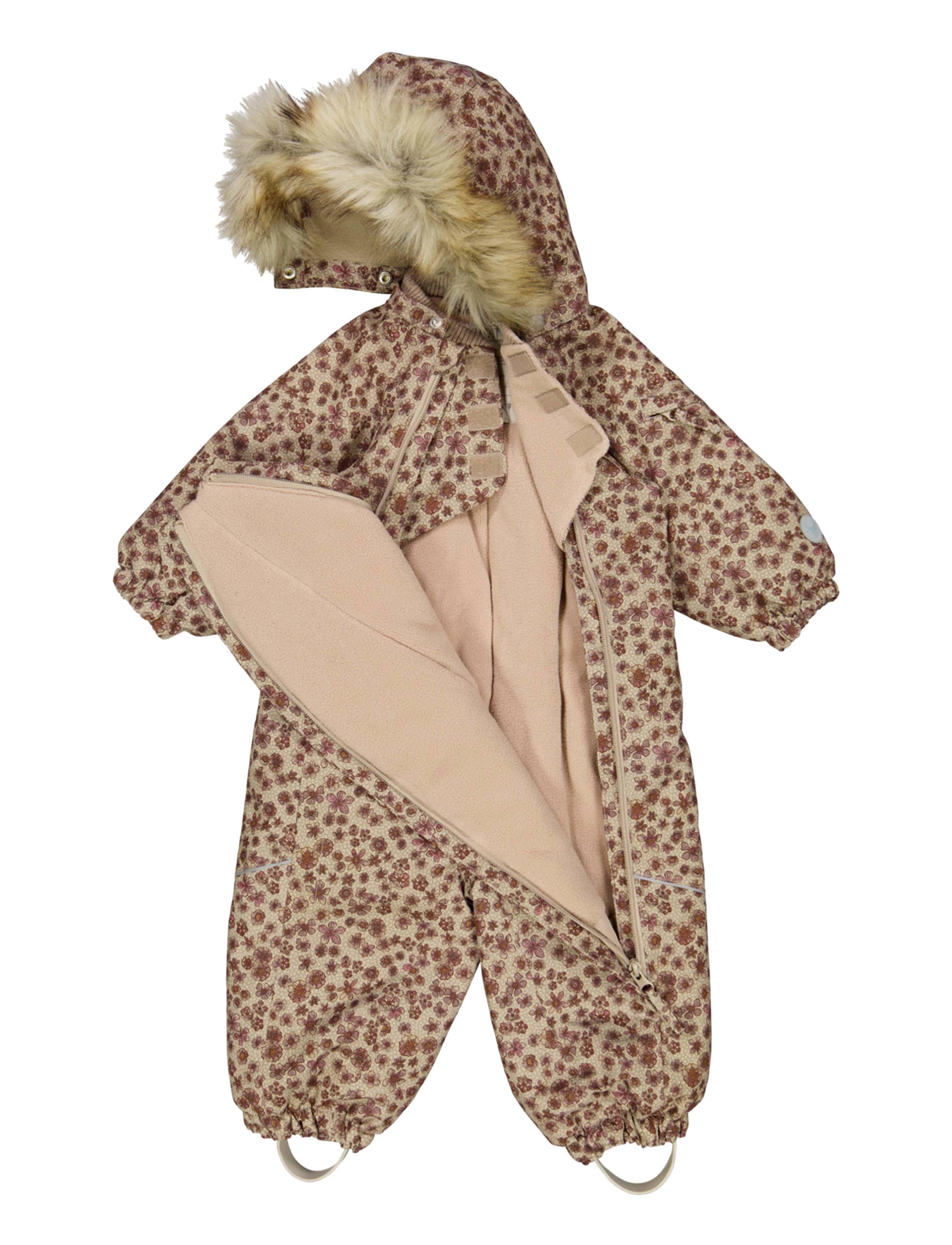 Wheat - Snowsuit Nickie Tech - winter blush flowers - 2