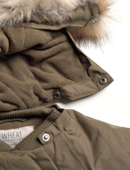 Wheat - Snowsuit Nickie Tech - vinterdress - dry pine - 2