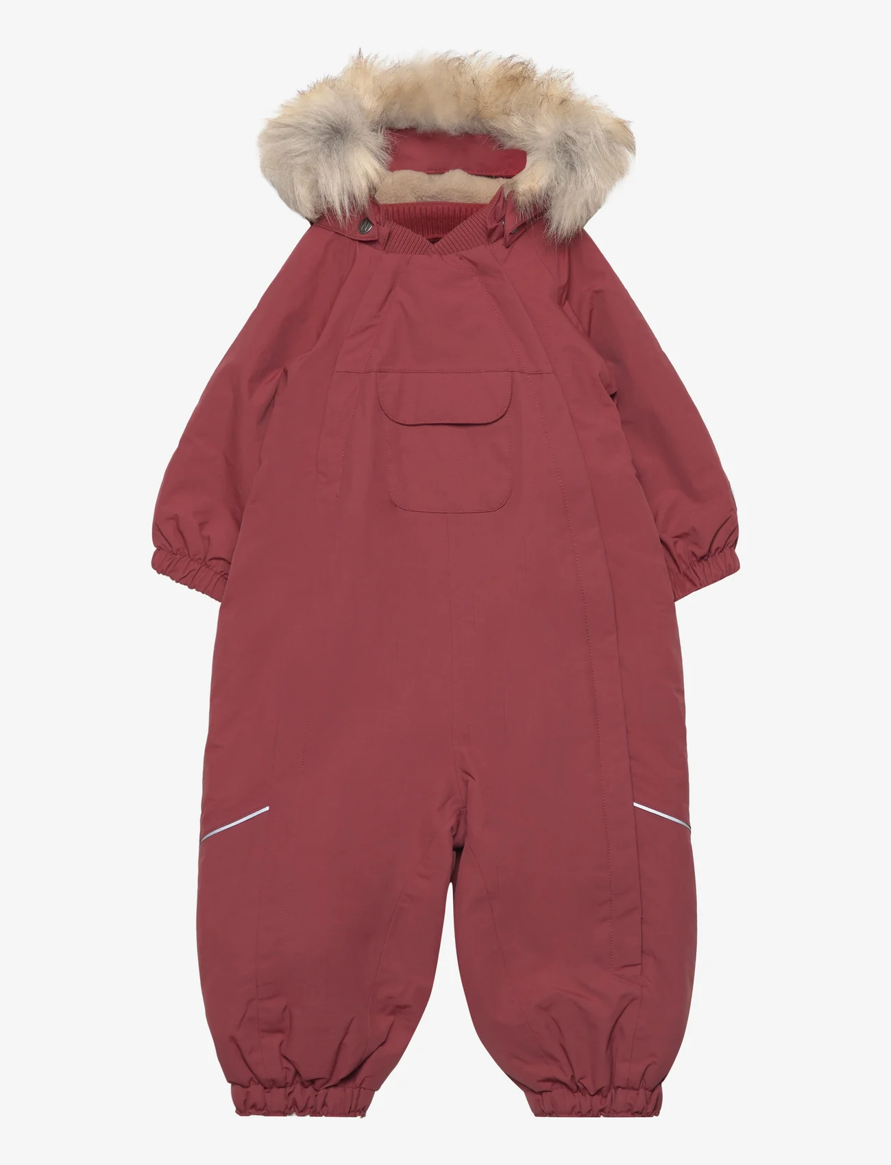 Wheat - Snowsuit Nickie Tech - snowsuit - red - 0