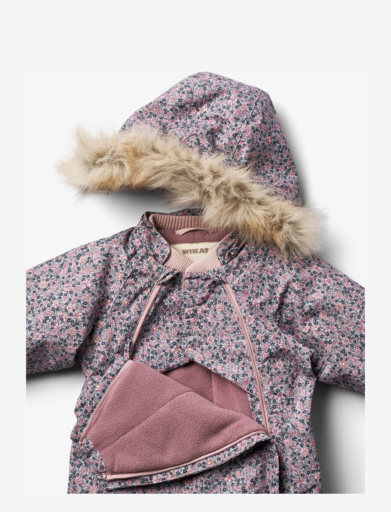 Wheat - Snowsuit Nickie Tech - schneeanzug - winter flowers - 2