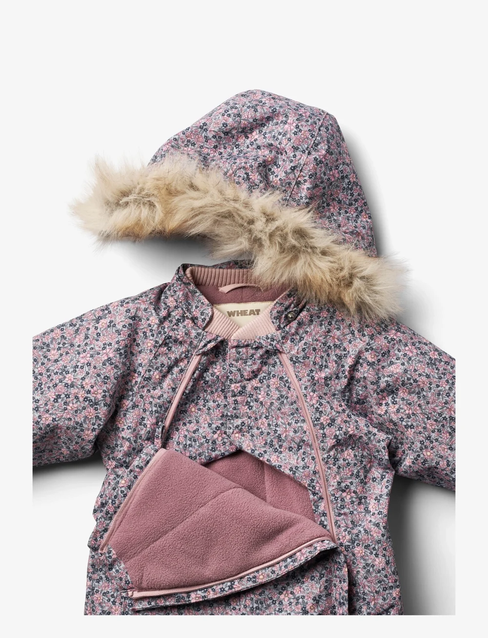 Wheat - Snowsuit Nickie Tech - schneeanzug - winter flowers - 2