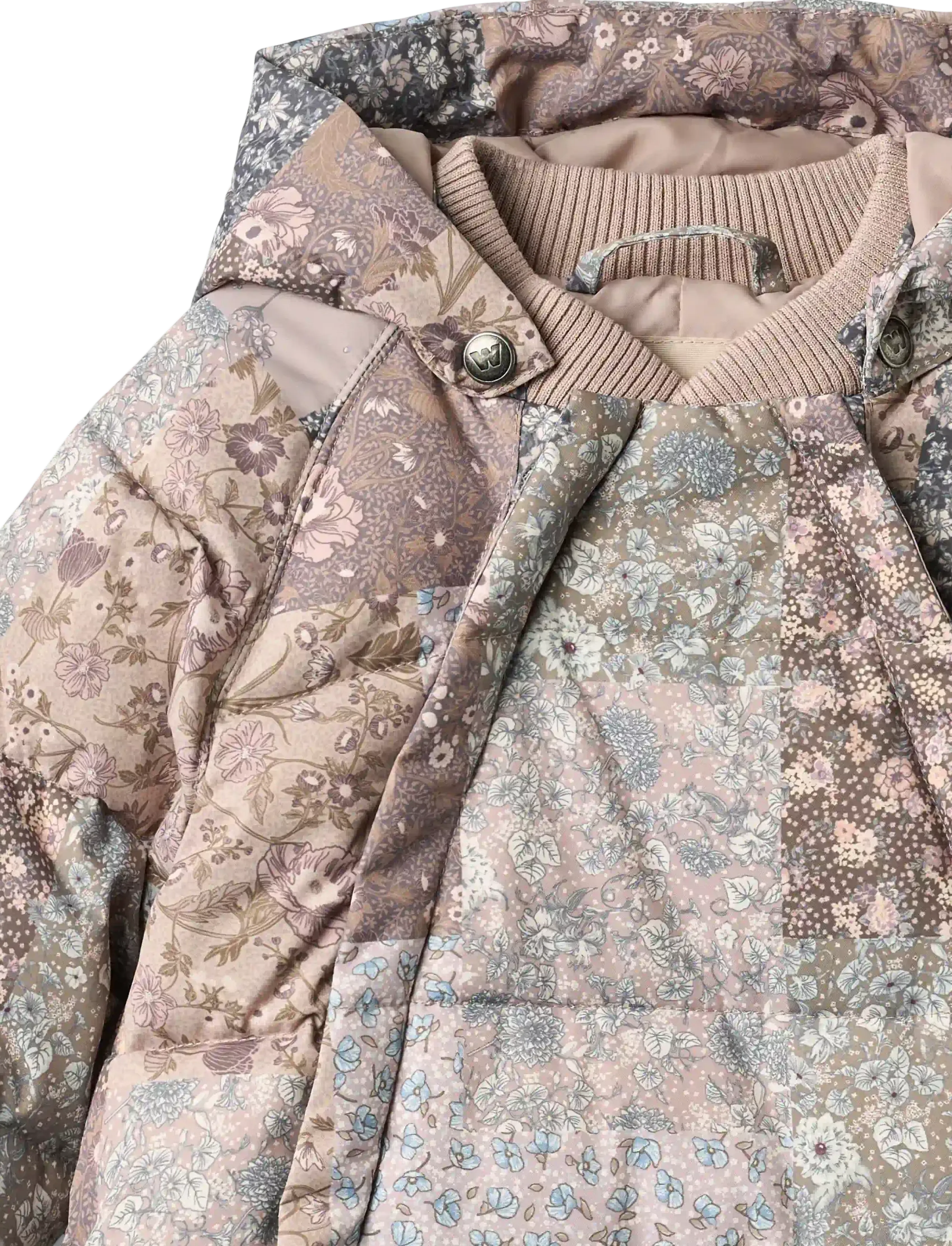 Wheat - Puffer suit Edem - schneeanzug - patchwork flowers - 5