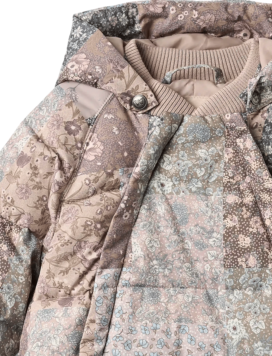 Wheat - Puffer suit Edem - schneeanzug - patchwork flowers - 5