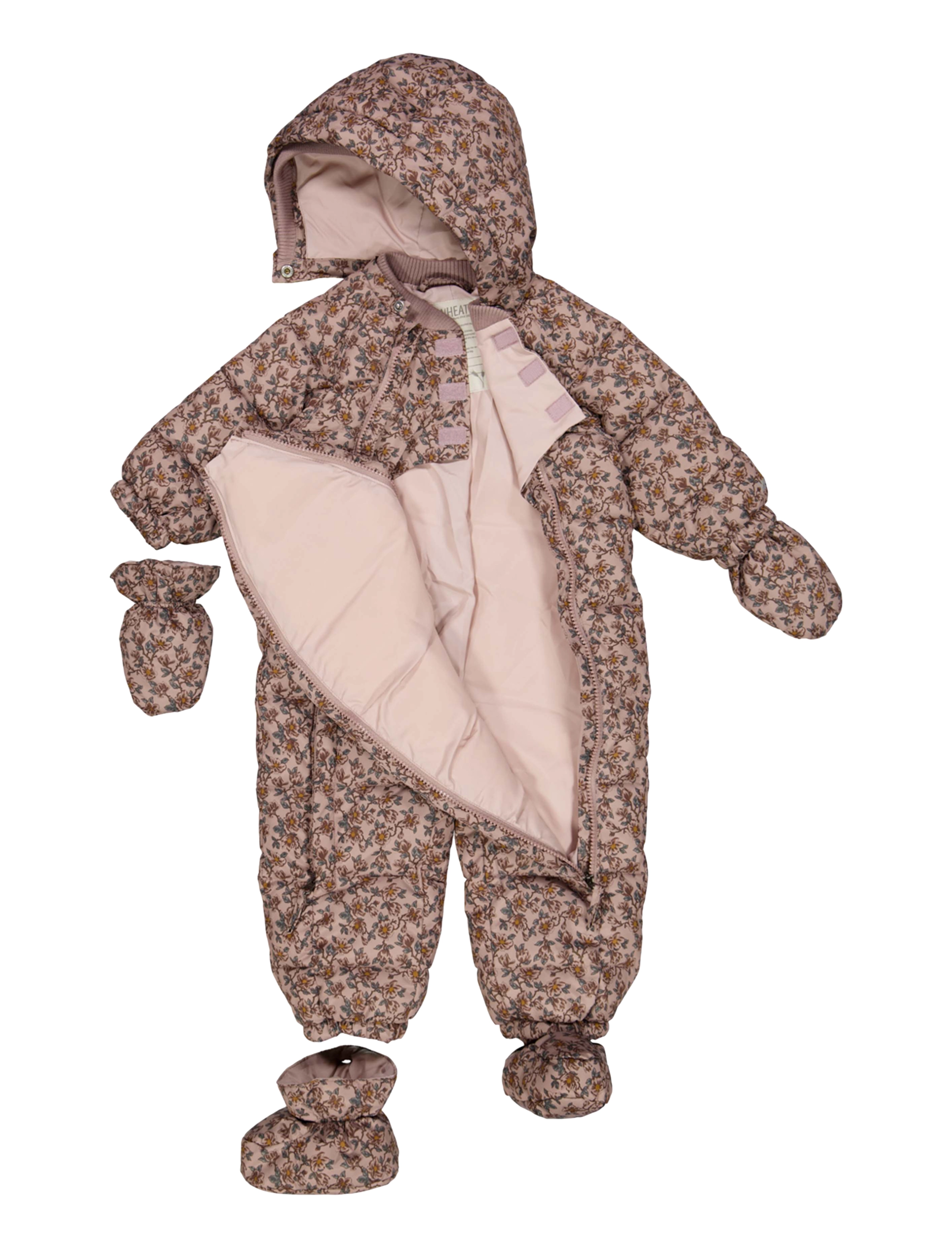 Wheat - Puffer Baby Suit Edem - magnolia - 1