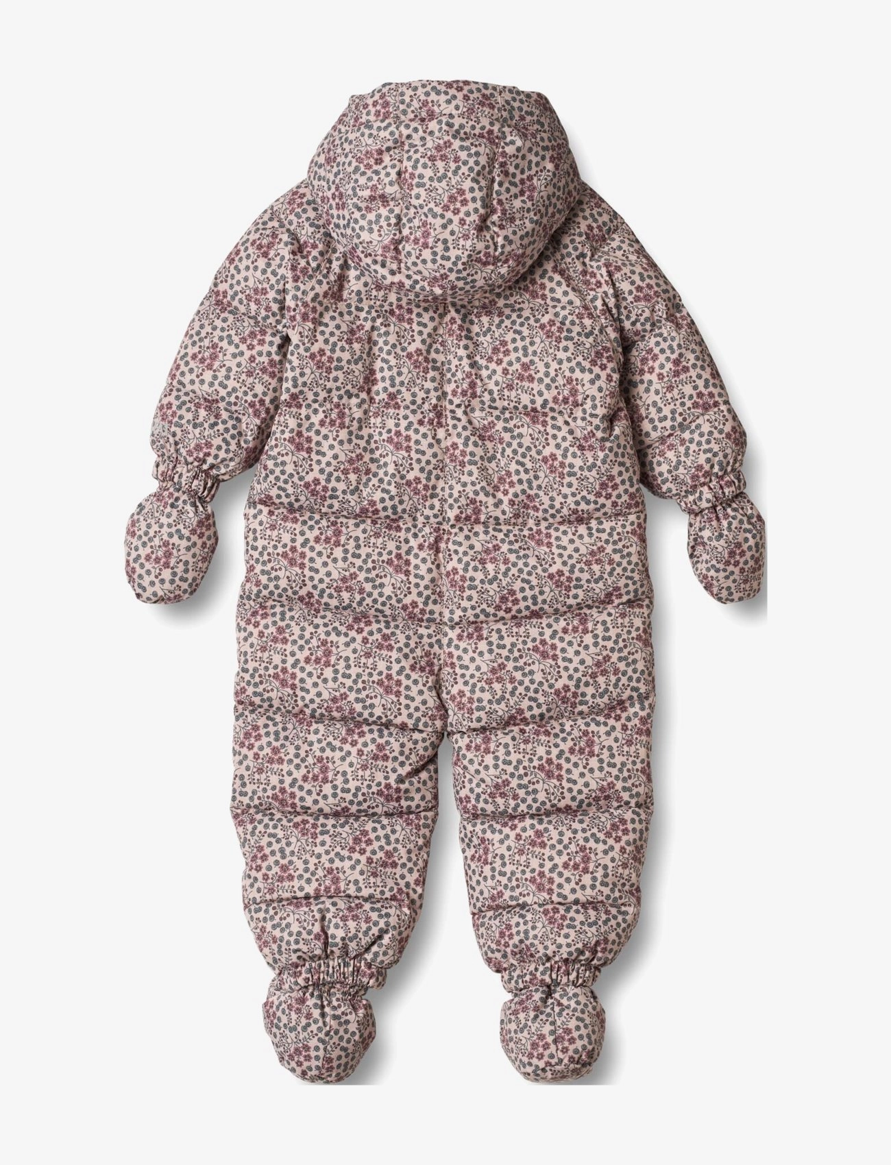 Wheat - Puffer Baby Suit Edem - pale lilac berries - 2