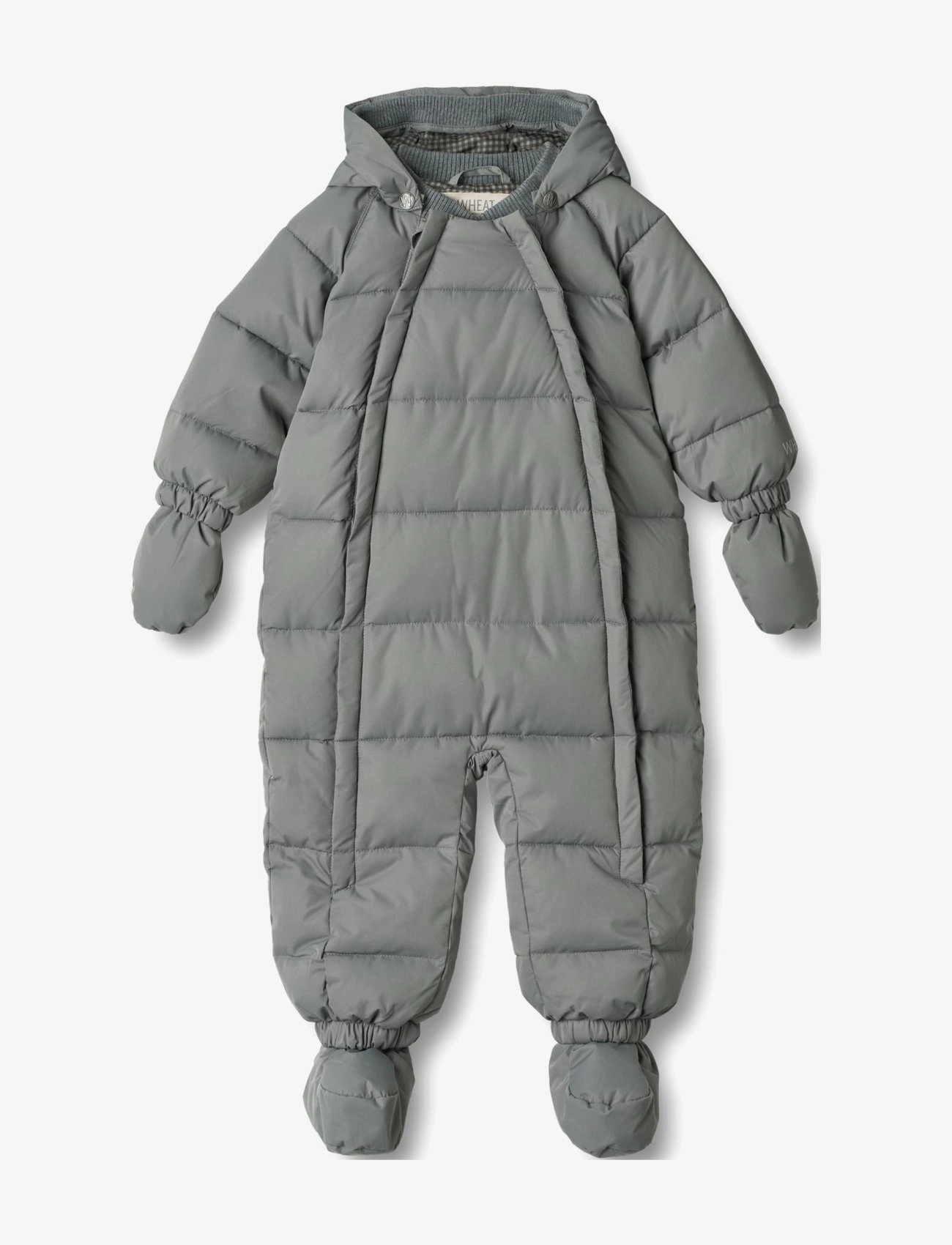 Wheat - Puffer Baby Suit Edem - autumn sky - 1