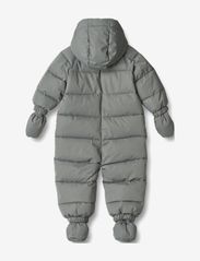 Wheat - Puffer Baby Suit Edem - snowsuit - autumn sky - 2