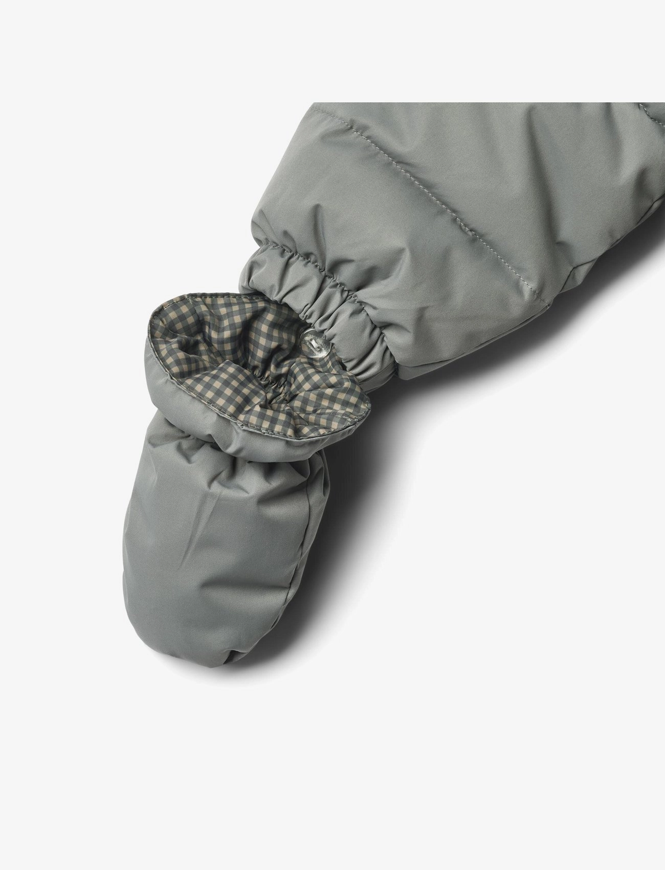 Wheat - Puffer Baby Suit Edem - autumn sky - 4