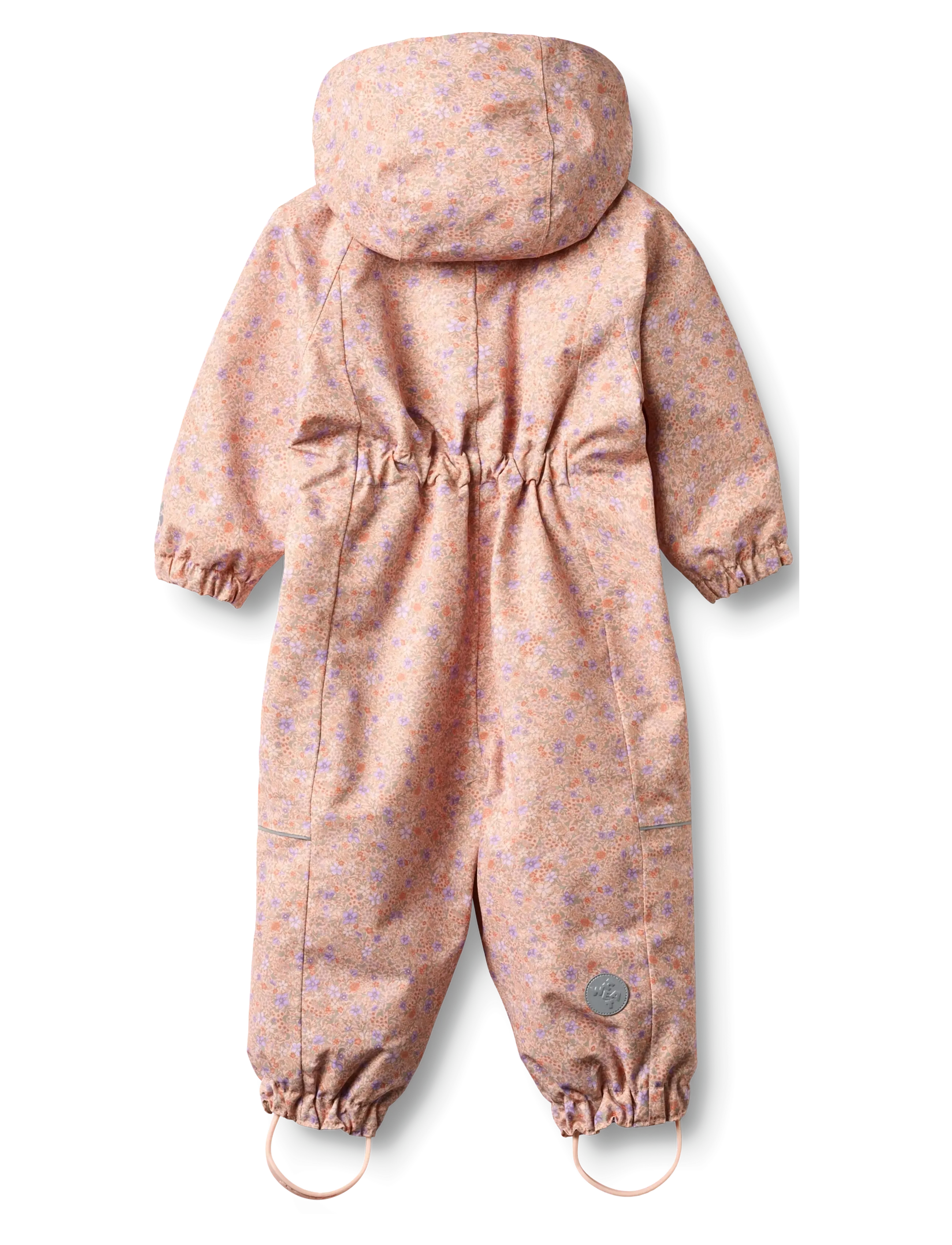 Wheat - Outdoor Suit Olly - skaloveraller - rose sorbet flowers - 1