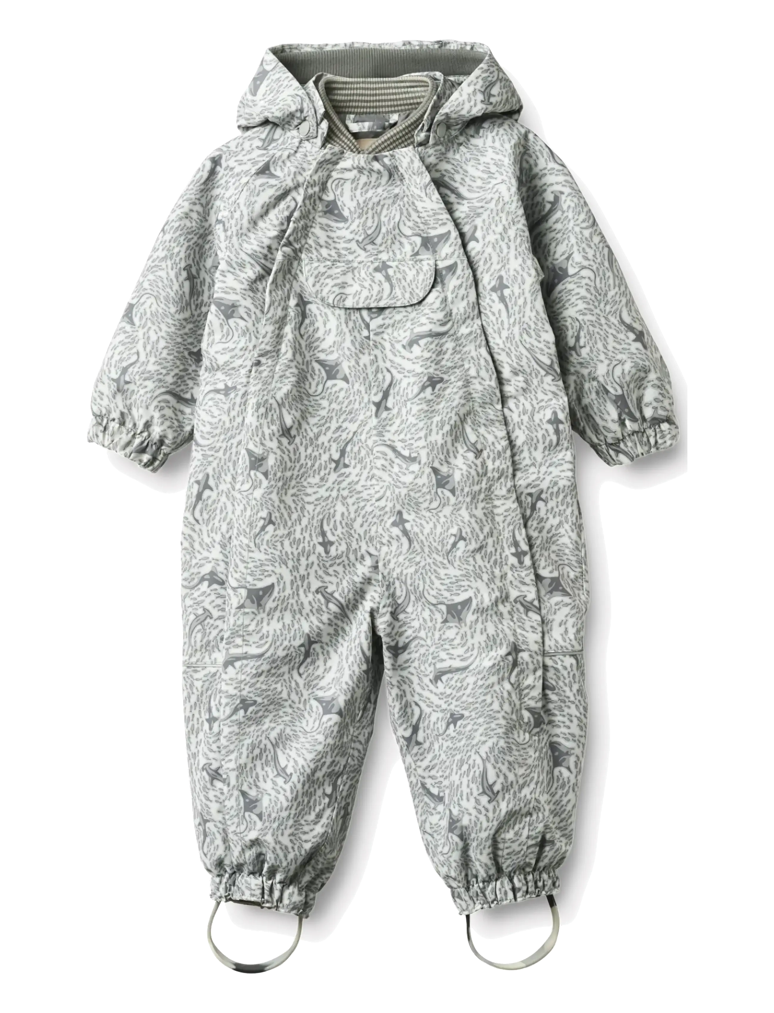 Wheat Outdoor Suit Olly - Overalls - SWIM STONE / grey