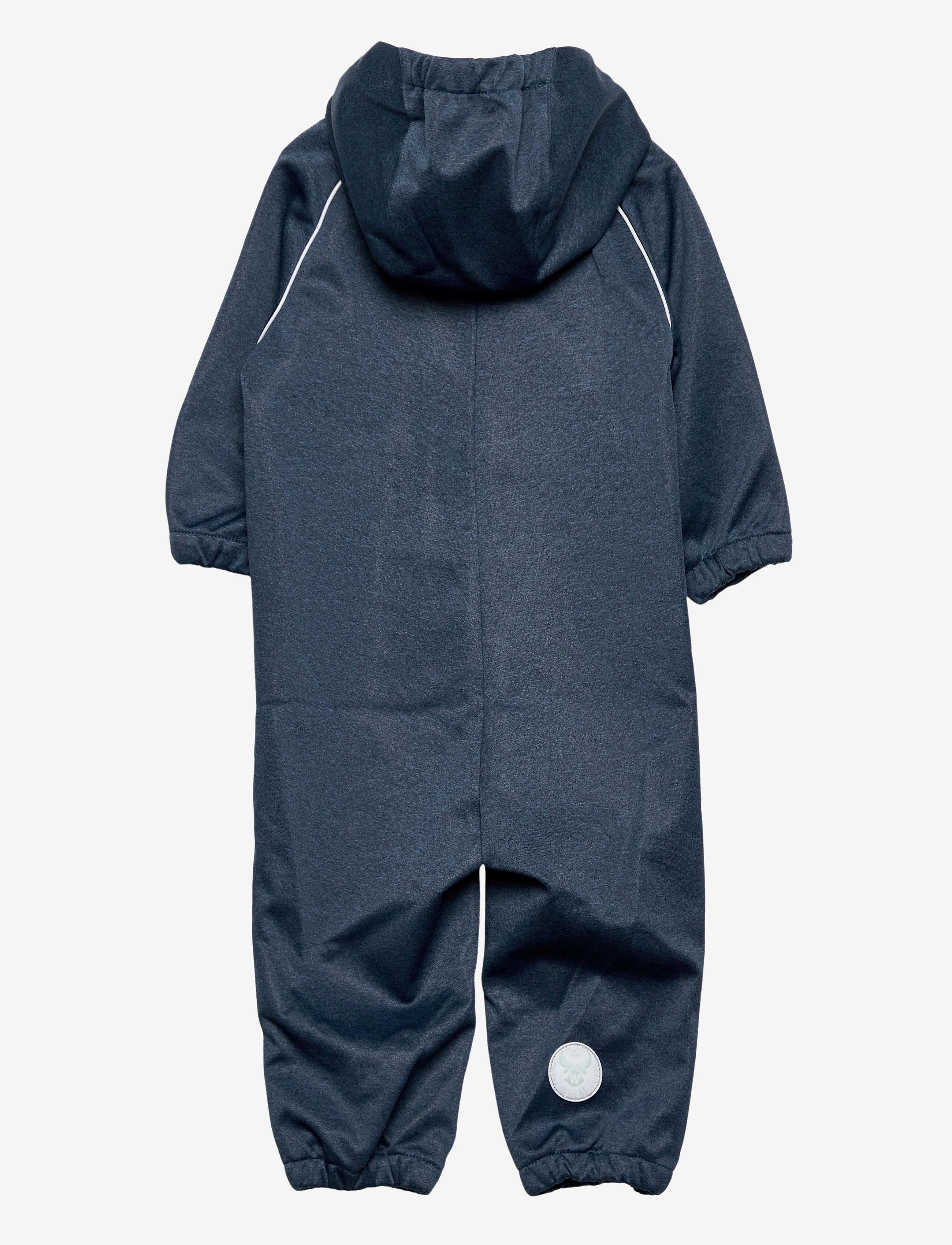 Wheat - Softshell Suit - blue melange - 1