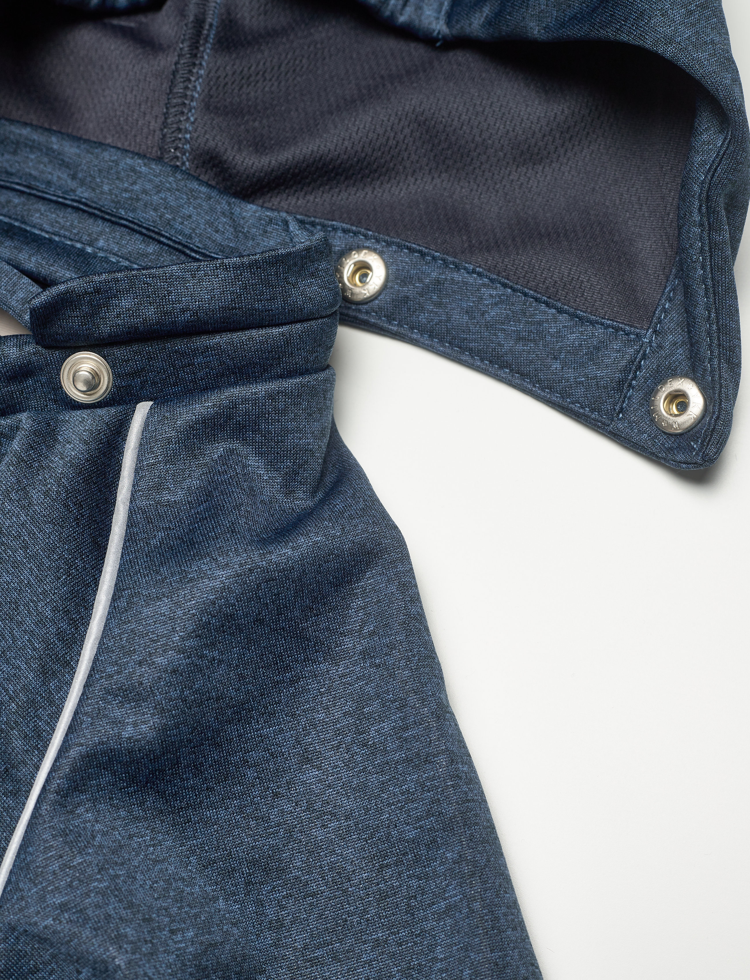 Wheat - Softshell Suit - blue melange - 3