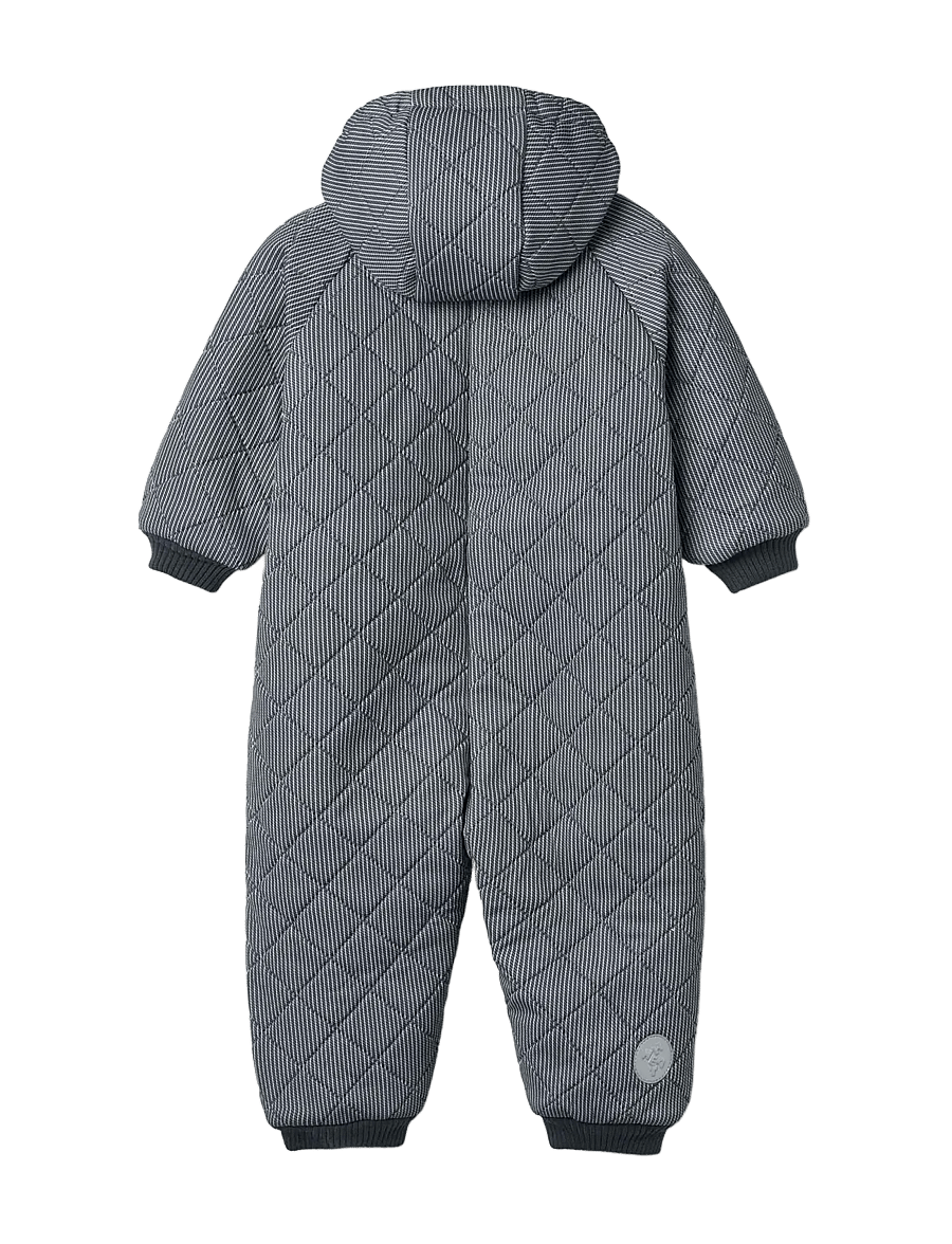 Wheat - Thermo Suit Cuddle - thermo overalls - ink stripe - 1