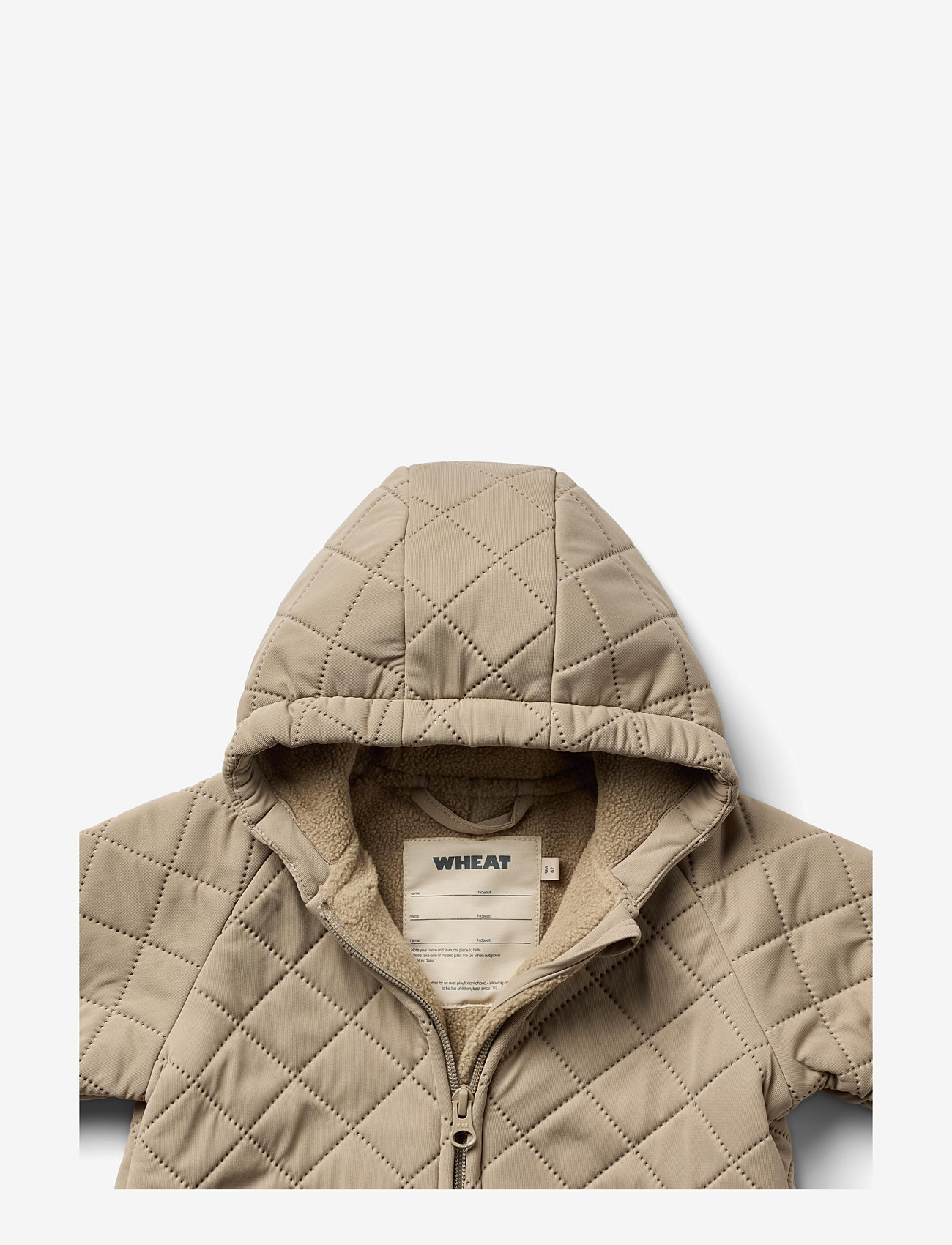 Wheat - Thermo Suit Cuddle - beige stone - 2