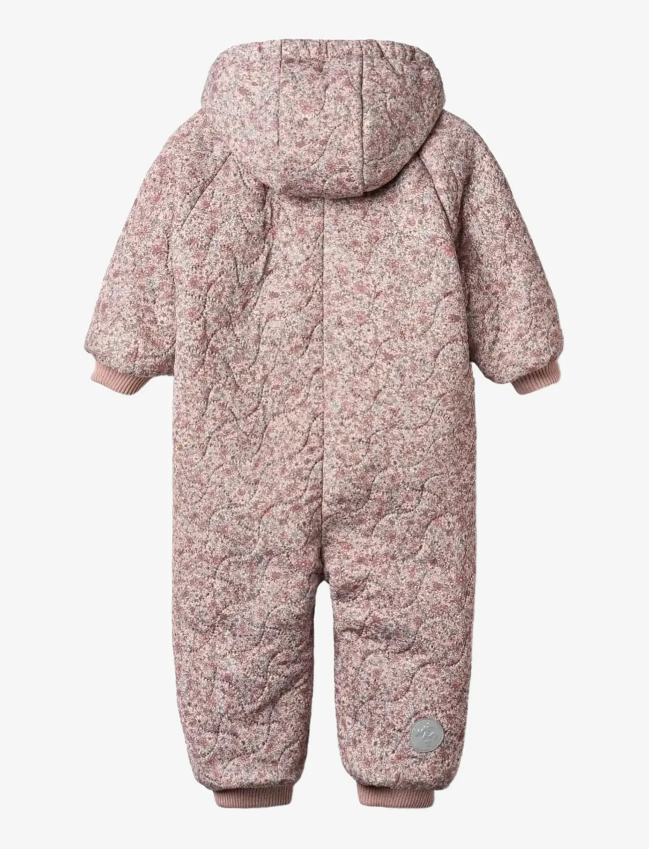 Wheat - Thermo Suit Krammo - thermo coveralls - soft lavender flowers - 1