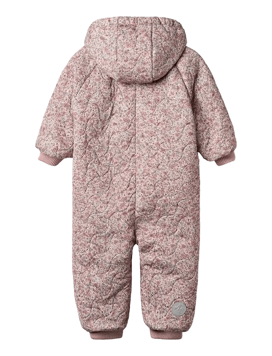 Wheat - Thermo Suit Krammo - winteroverall - soft lavender flowers - 1