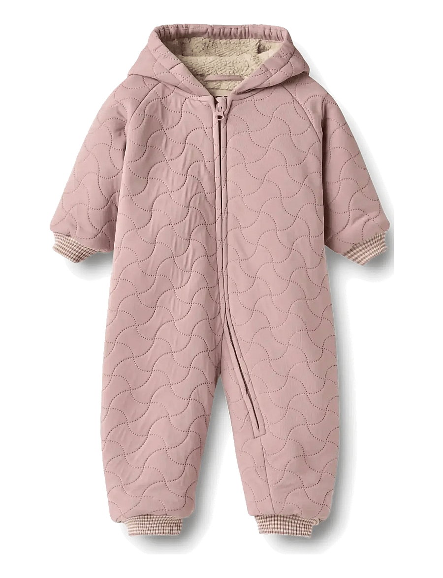 Wheat - Thermo Suit Krammo - thermo overalls - warm rose - 0