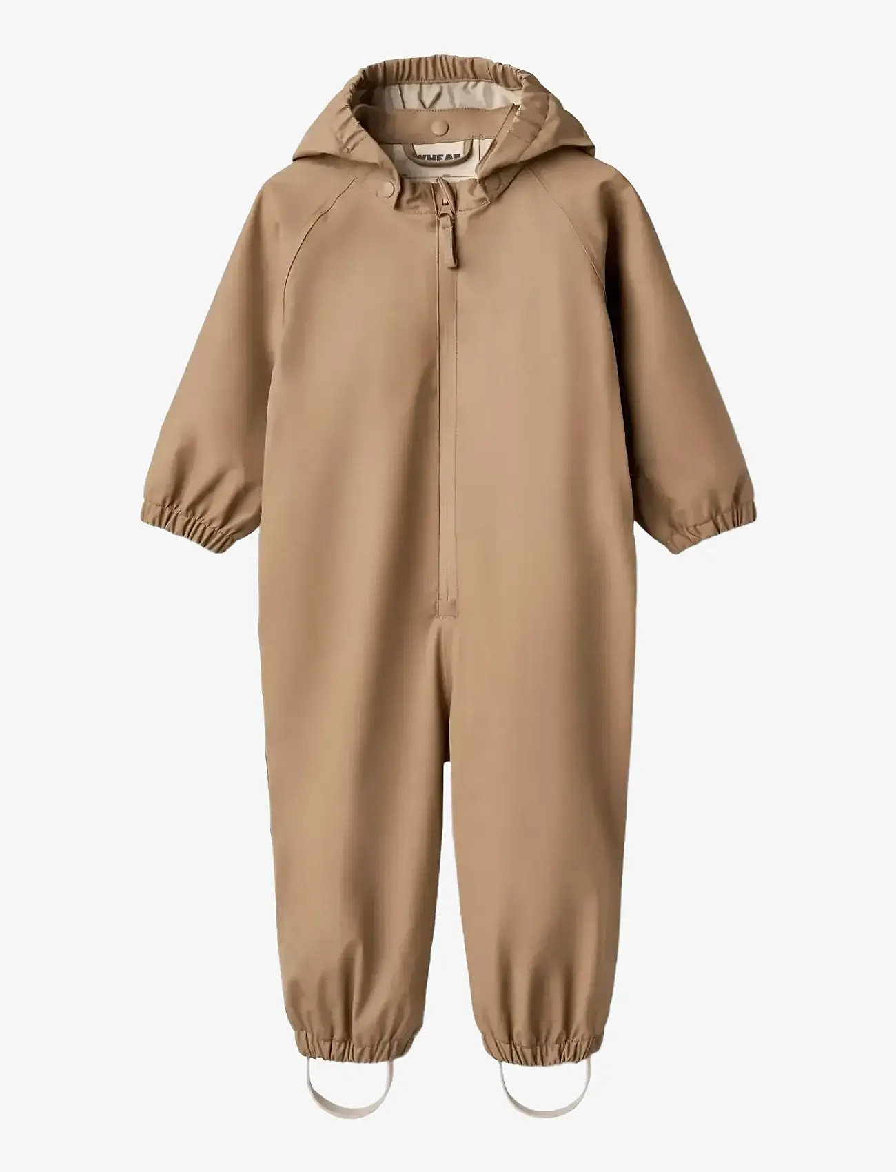 Wheat - Rainsuit Mika - overtøj - hazel - 0