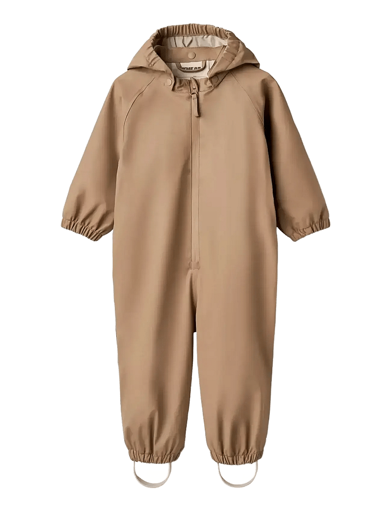 Wheat - Rainsuit Mika - kurahaalarit - hazel - 0