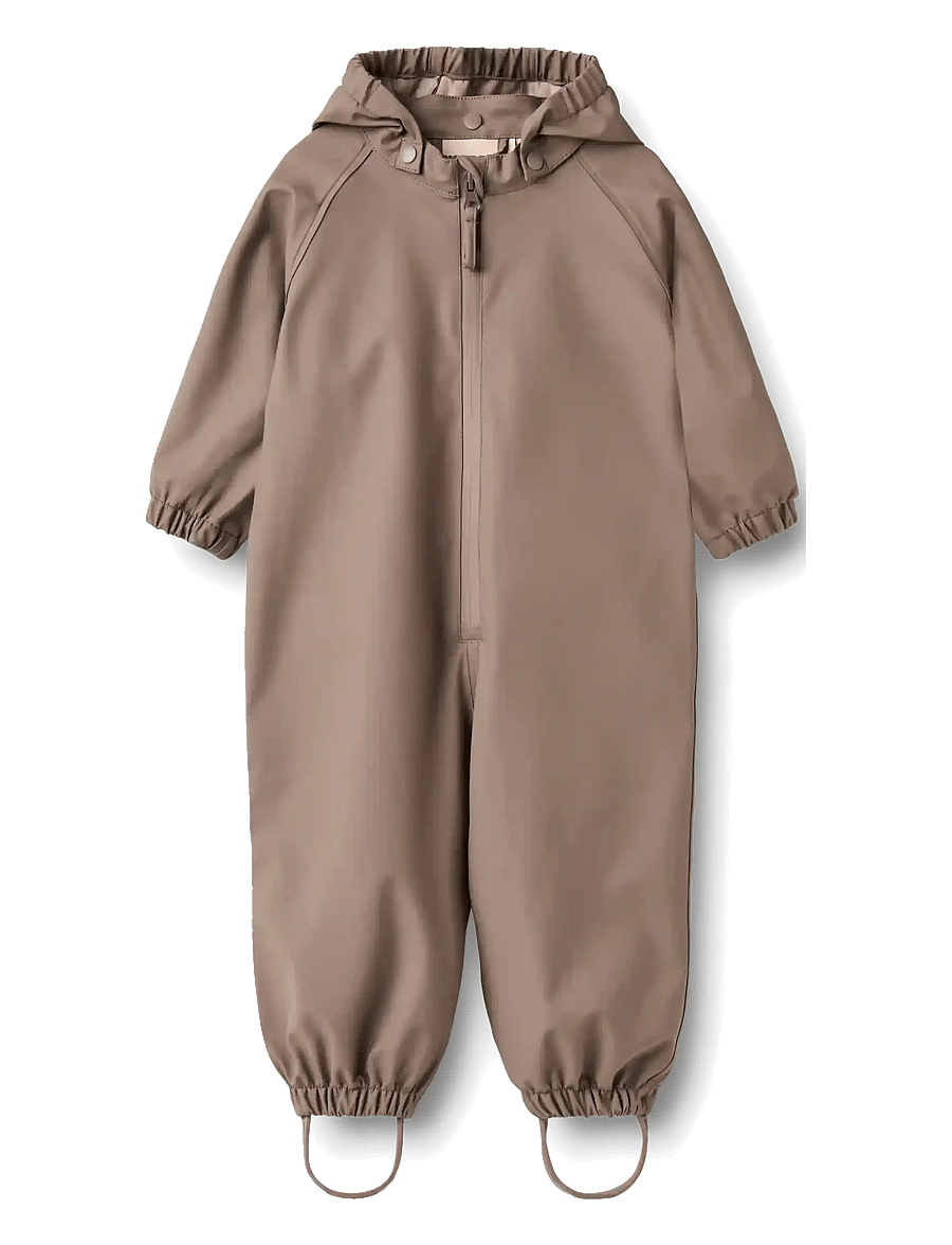 Wheat - Rainsuit Mika - regenschutzanzüge - plum truffle - 0